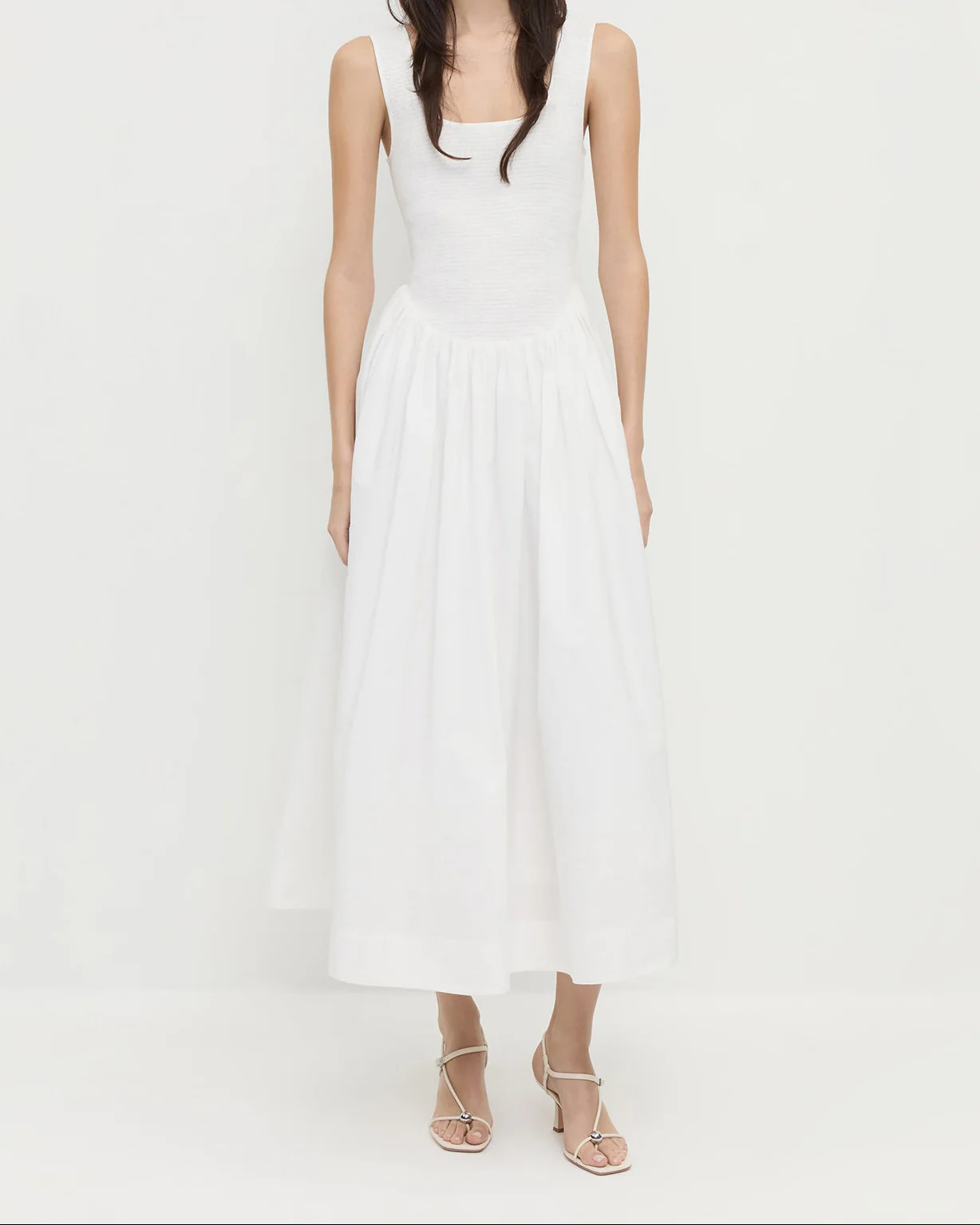 Estelle Dress | White