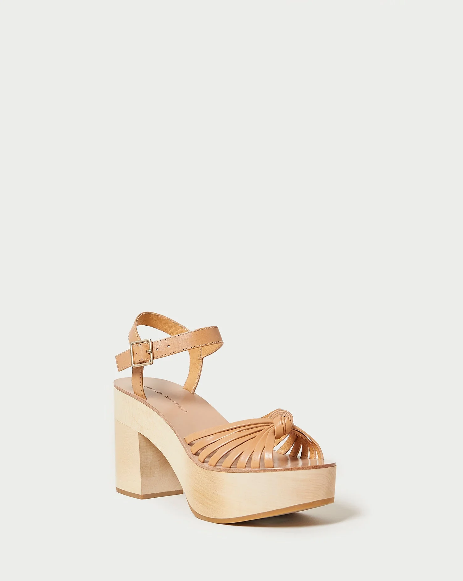 Eveleigh Knotted Clog Sandal | Honey