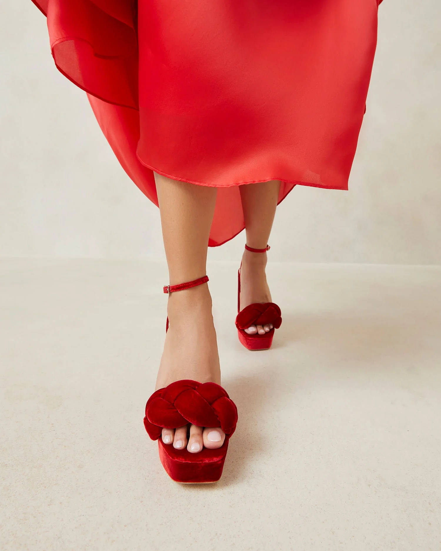 Fae Platform Heel | Scarlet - Image 5