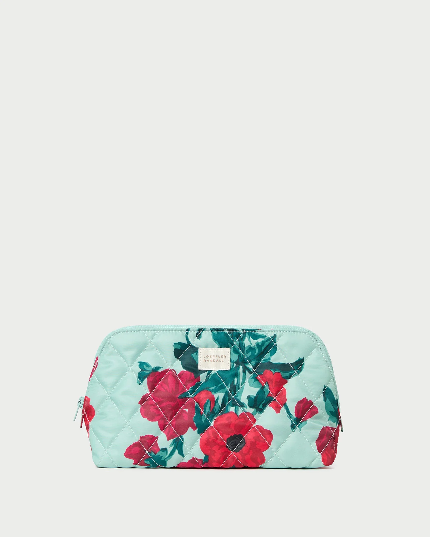 Frances Cosmetic Pouch | Mint Floral