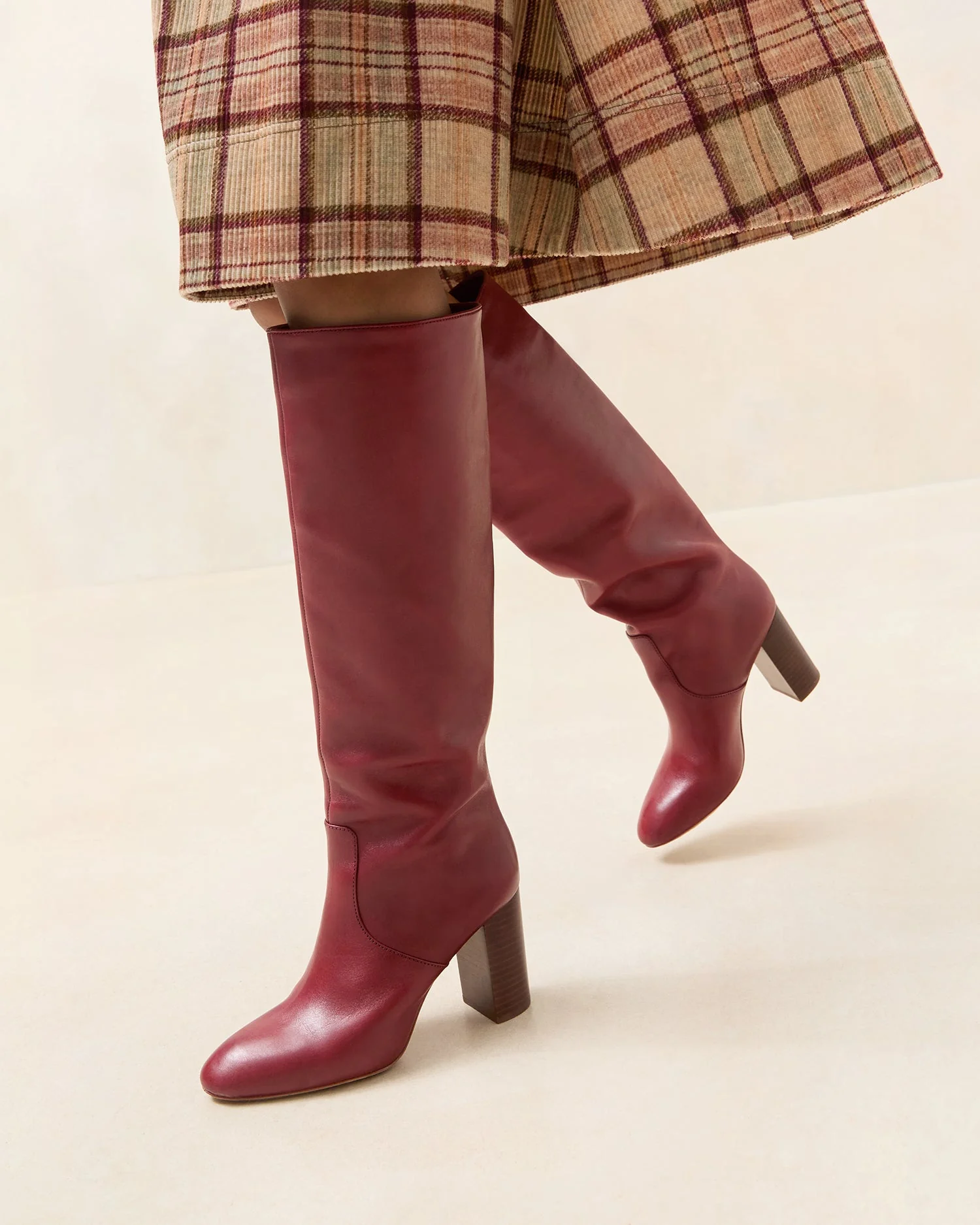 Goldy Tall Boot | Wine - Image 2