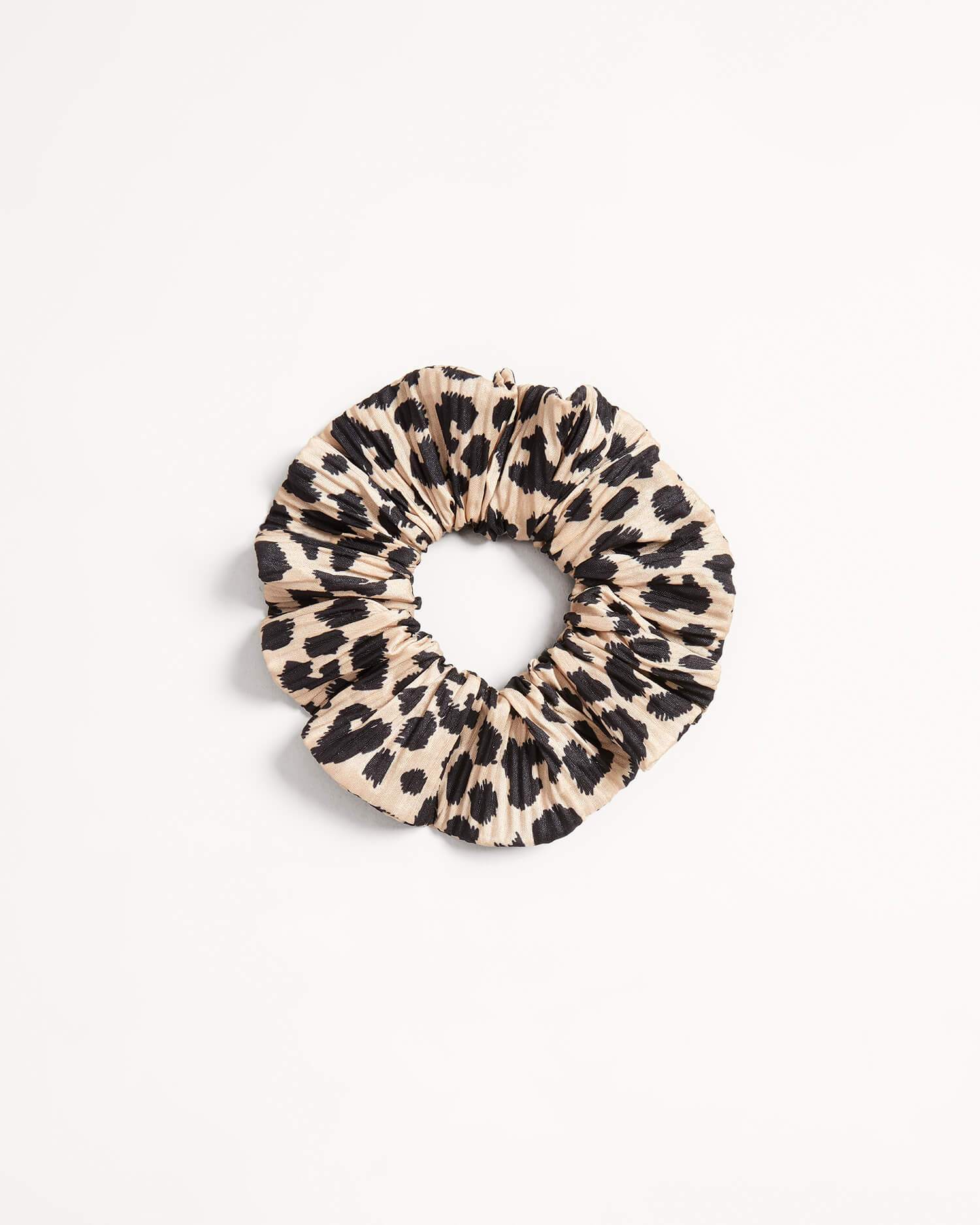 Hailey Scrunchie  | Leopard/Gold - Image 3