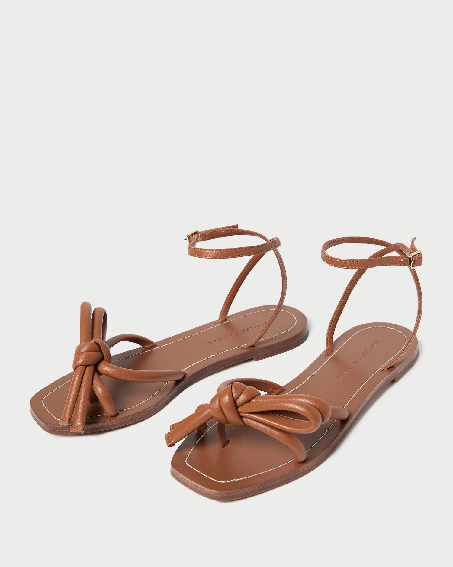 Henriette Leather Bow Sandal | Timber - Image 4