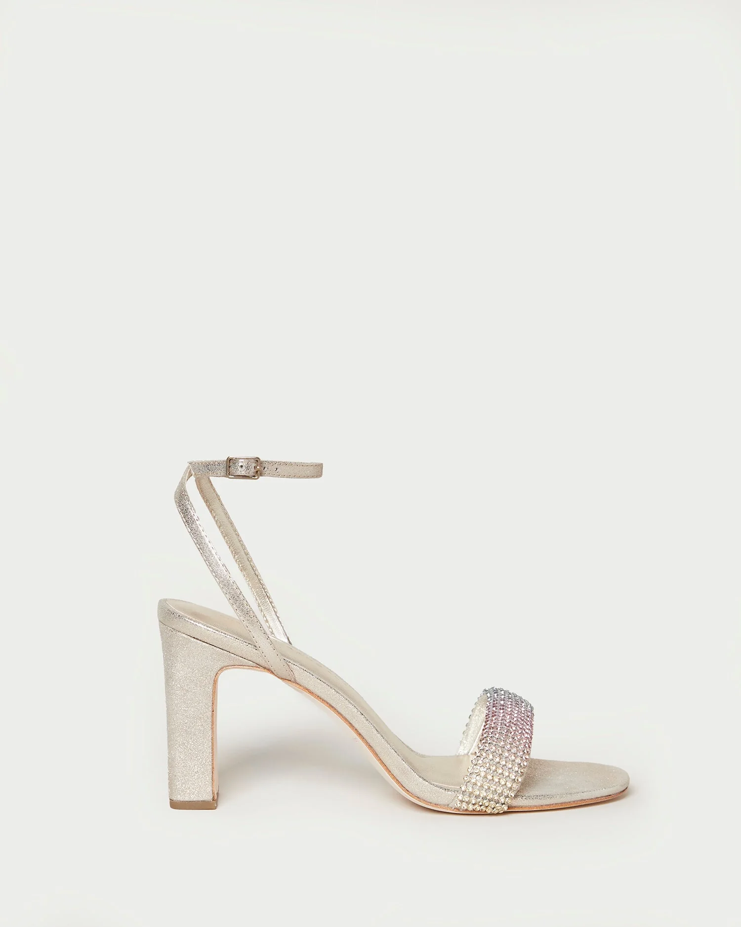 High Heel Ankle Wrap Sandal | Rainbow - Image 2