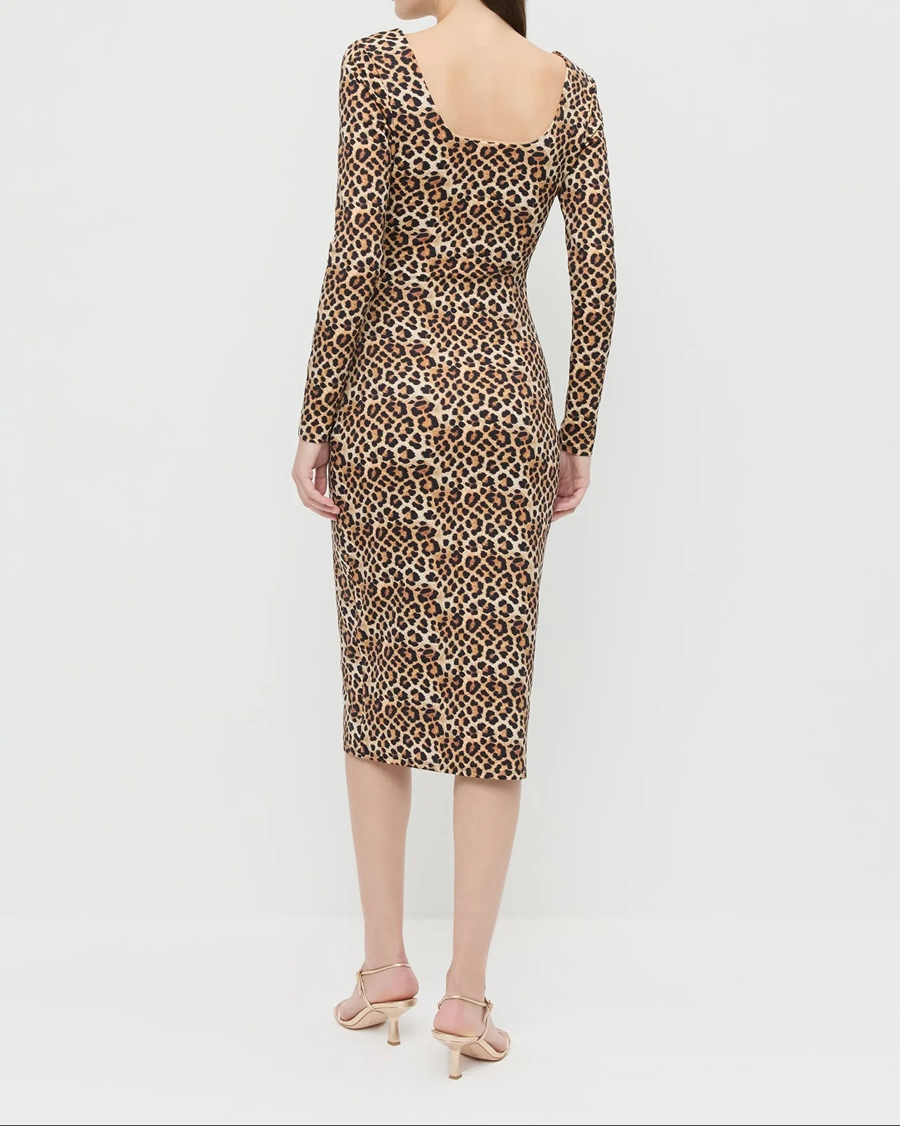 Inaya Dress | Leopard - Image 3