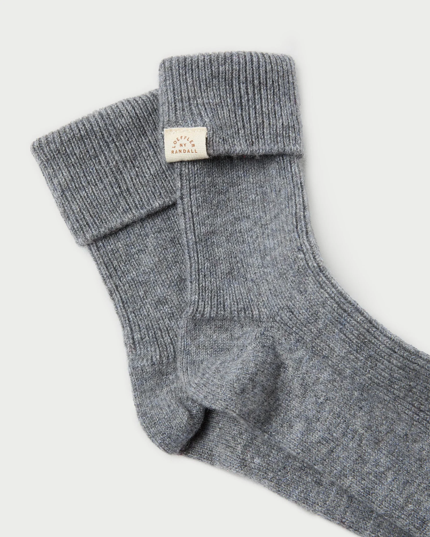 Irene Cashmere Socks | Grey - Image 2