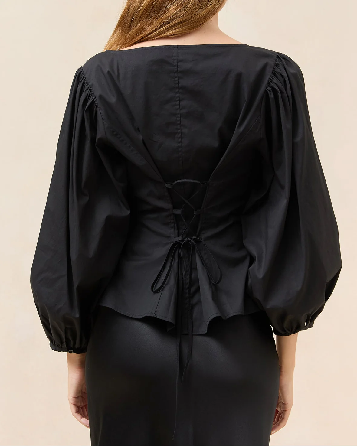 Isa Blouse | Black - Image 2