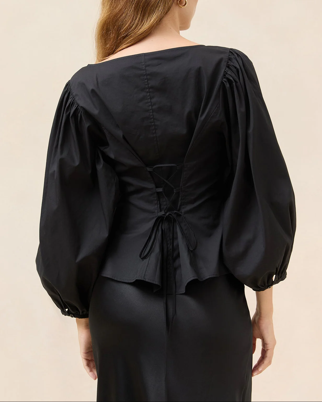 Isa Blouse | Black - Image 4