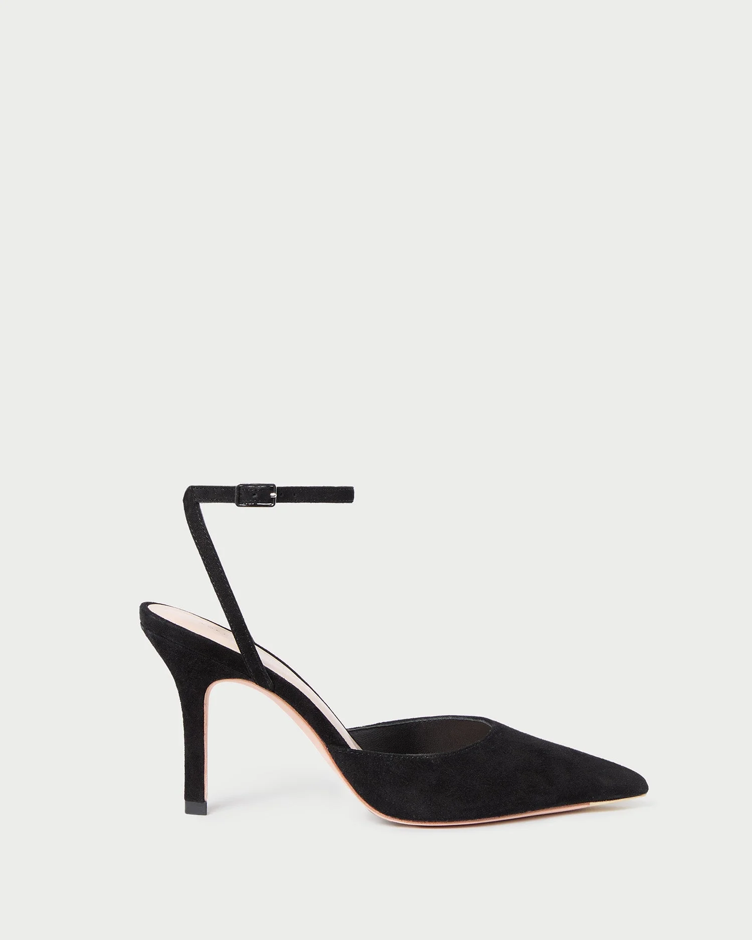 Jaden Suede Pump | Black