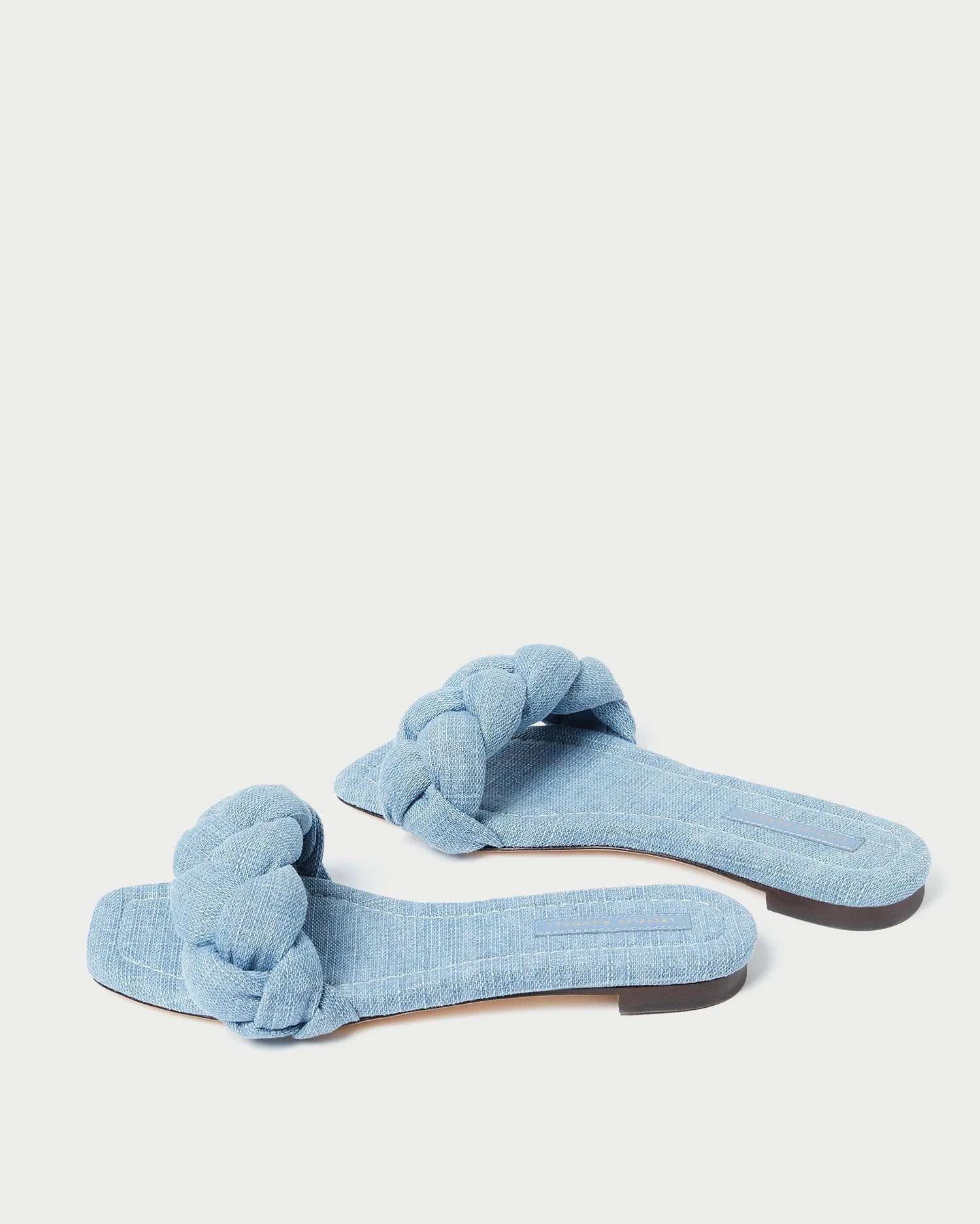 Joanna Denim Braided Sandal | Blue - Image 5