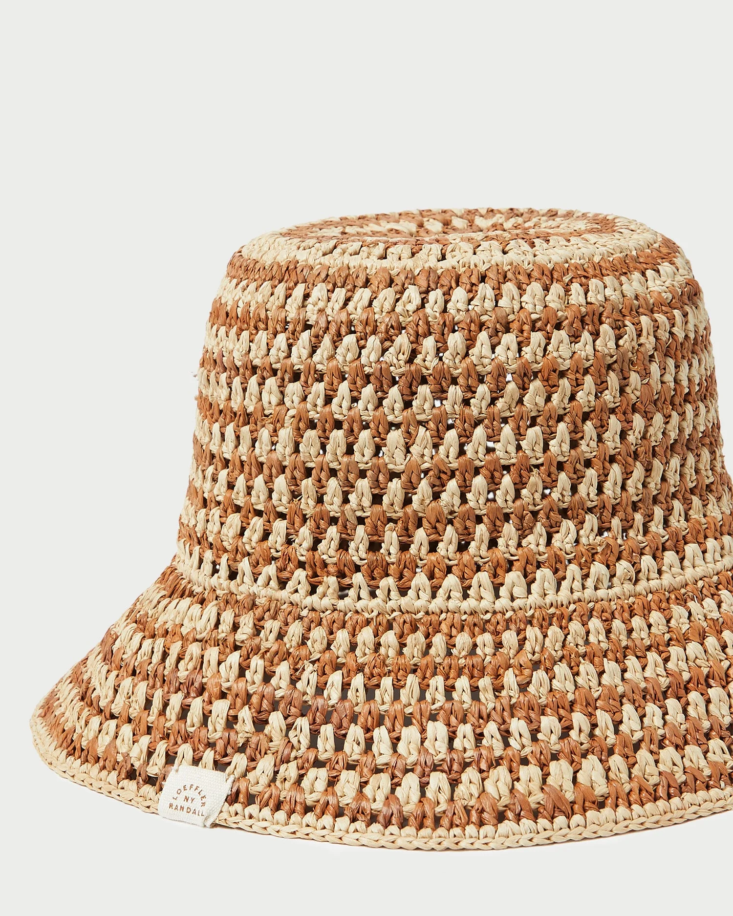 Jocelyn Bucket Hat | Brown/Natural - Image 2
