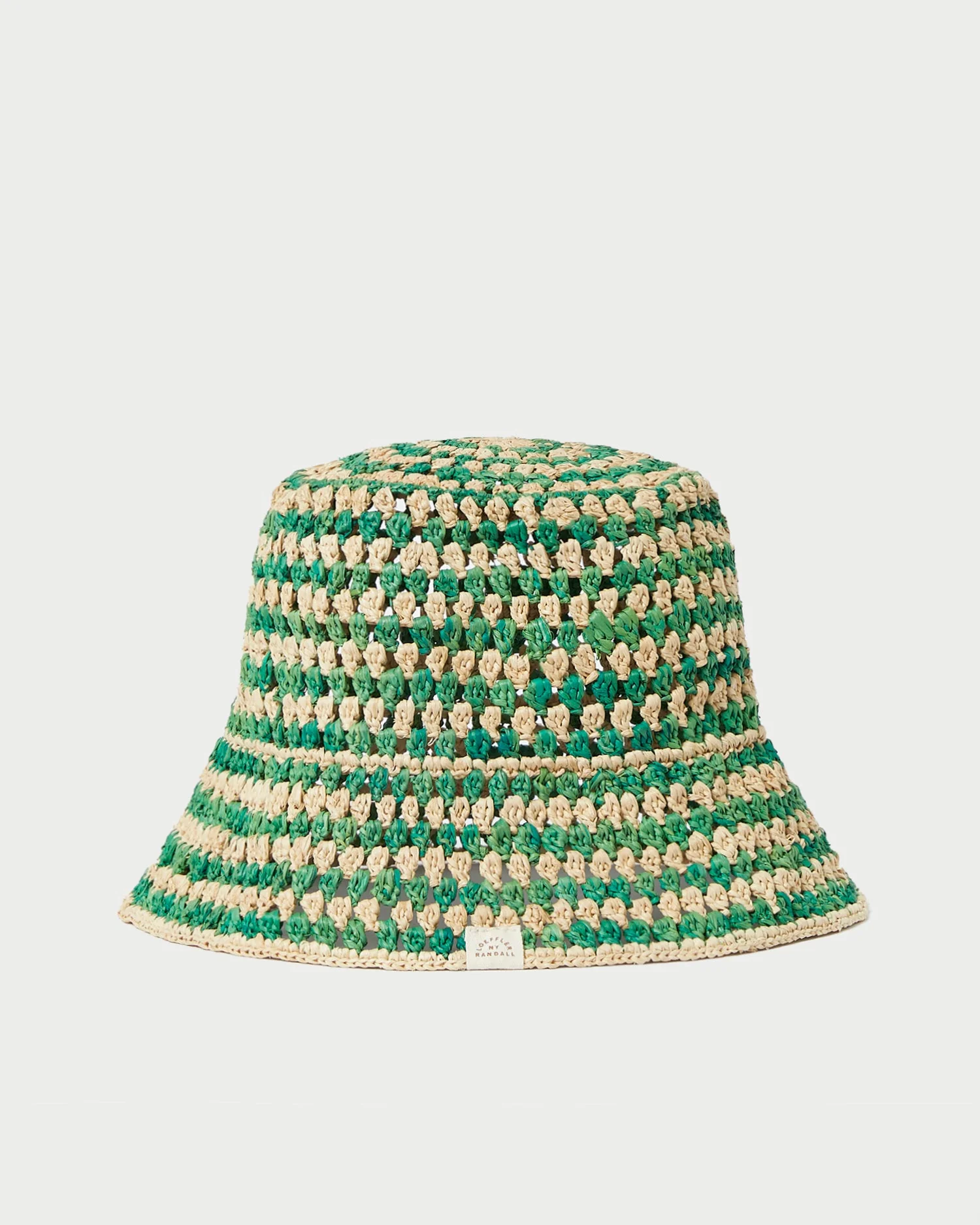 Jocelyn Bucket Hat | Natural/Green