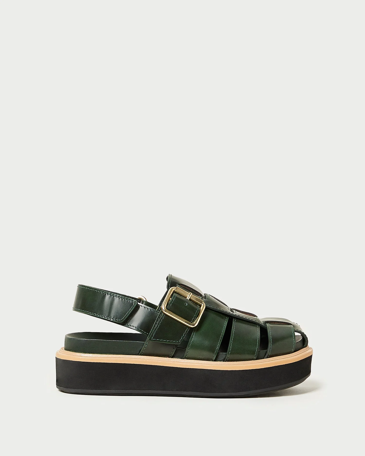 Judd Caged Sandal | Forest - Image 2