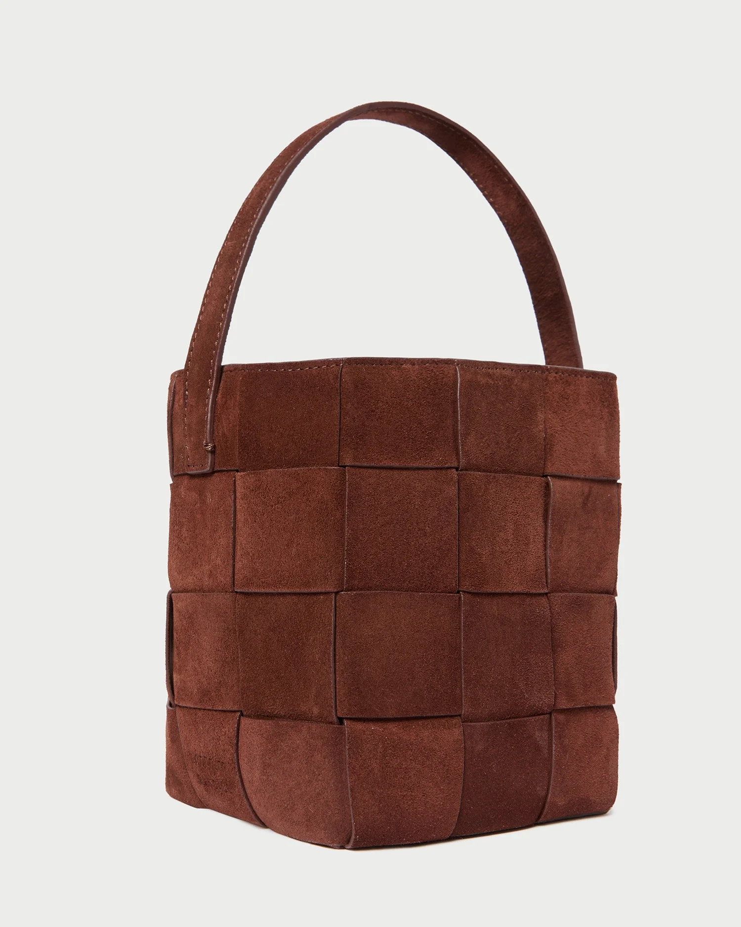 Laith Suede Bucket Bag | Espresso - Image 4