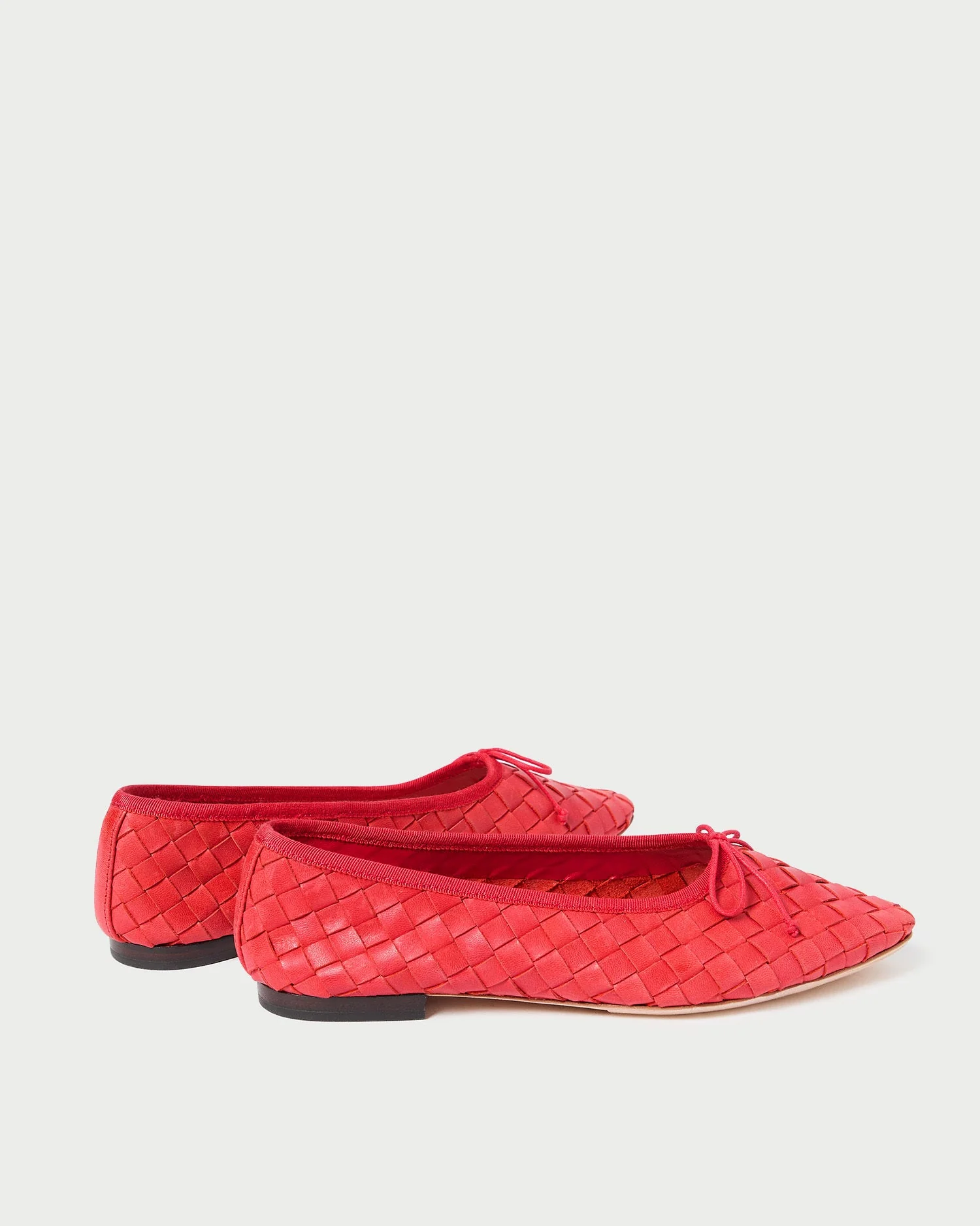 Landry Woven Ballet Flat | Red - Image 5