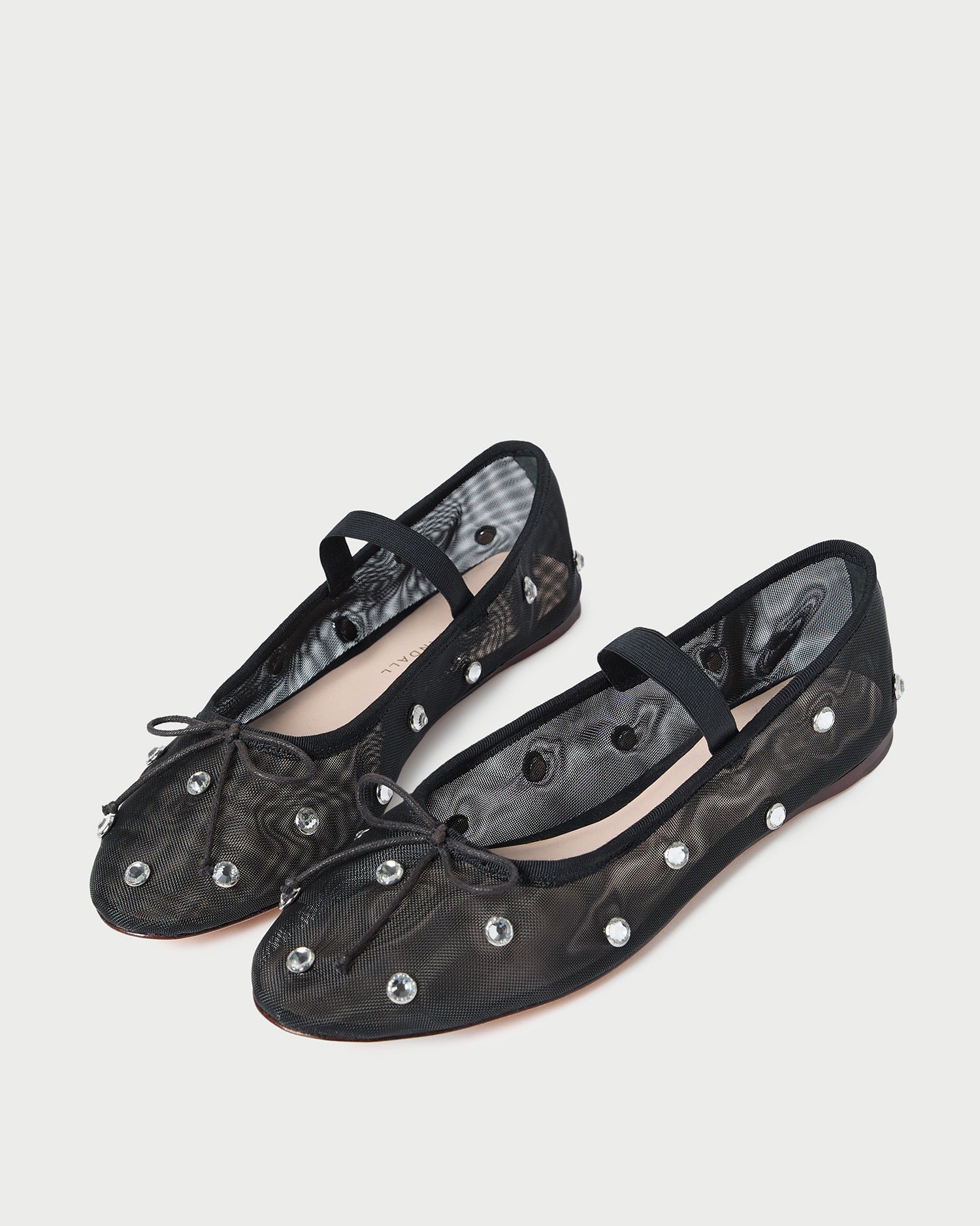 Leonie Ballet Flat | Black/Crystal - Image 5