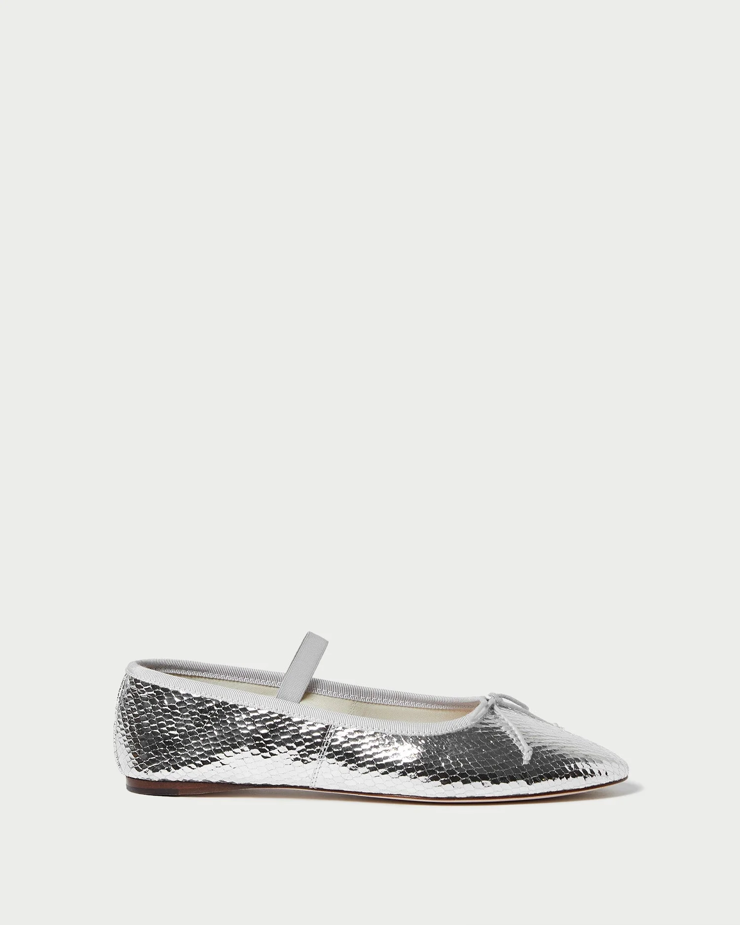 Leonie Ballet Flat | Silver - Image 2