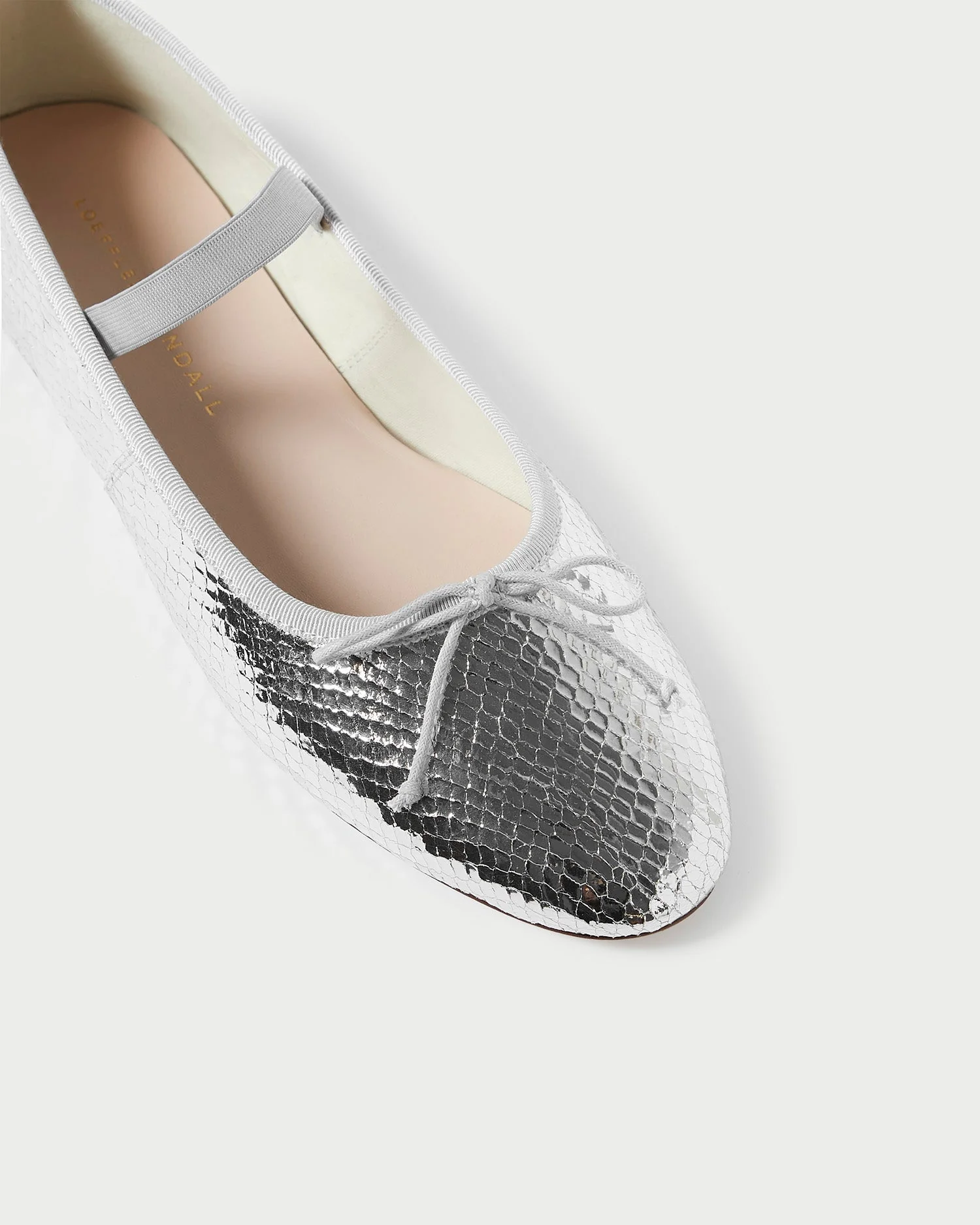 Leonie Ballet Flat | Silver - Image 3