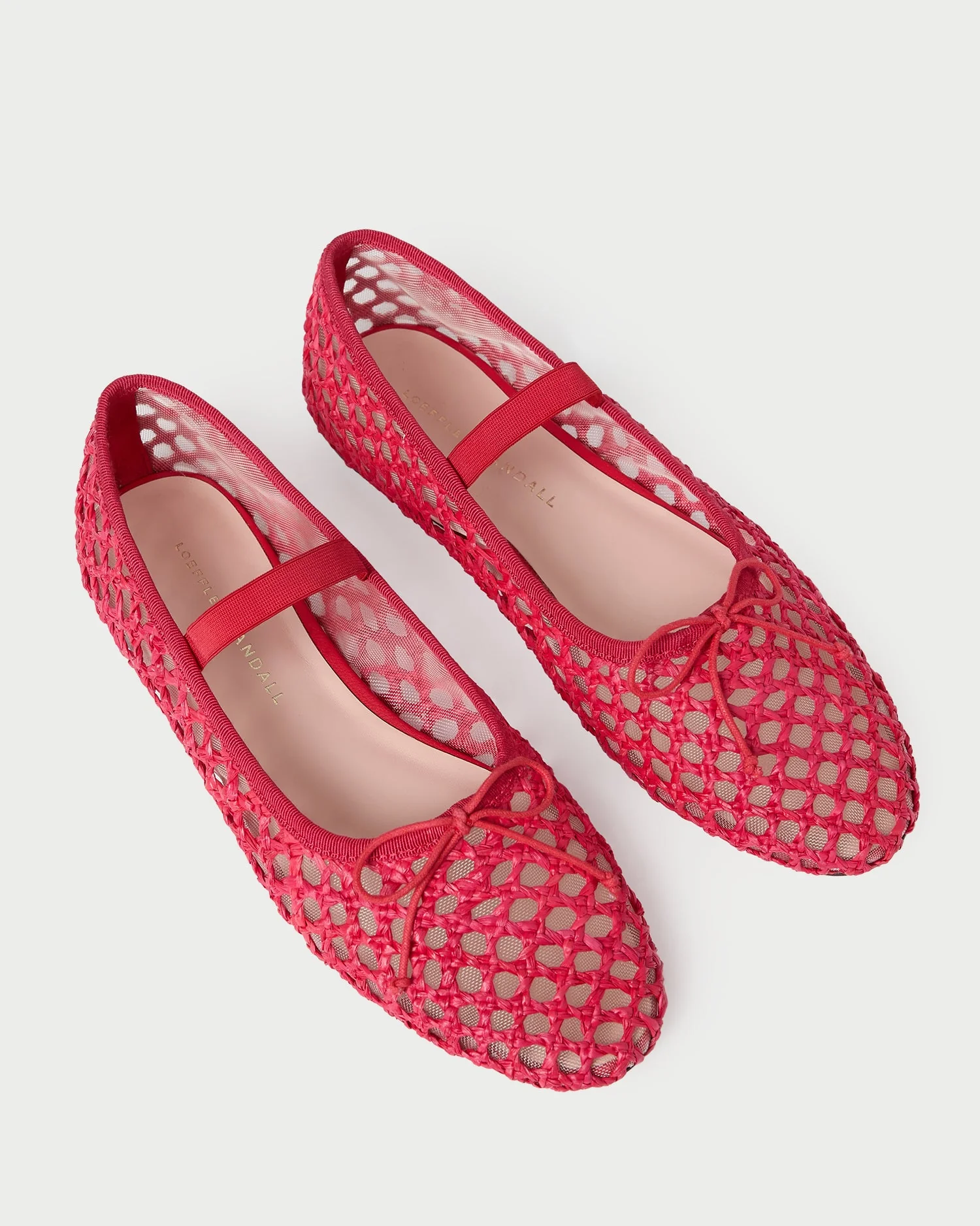 Leonie Crochet Ballet Flat | Red - Image 4