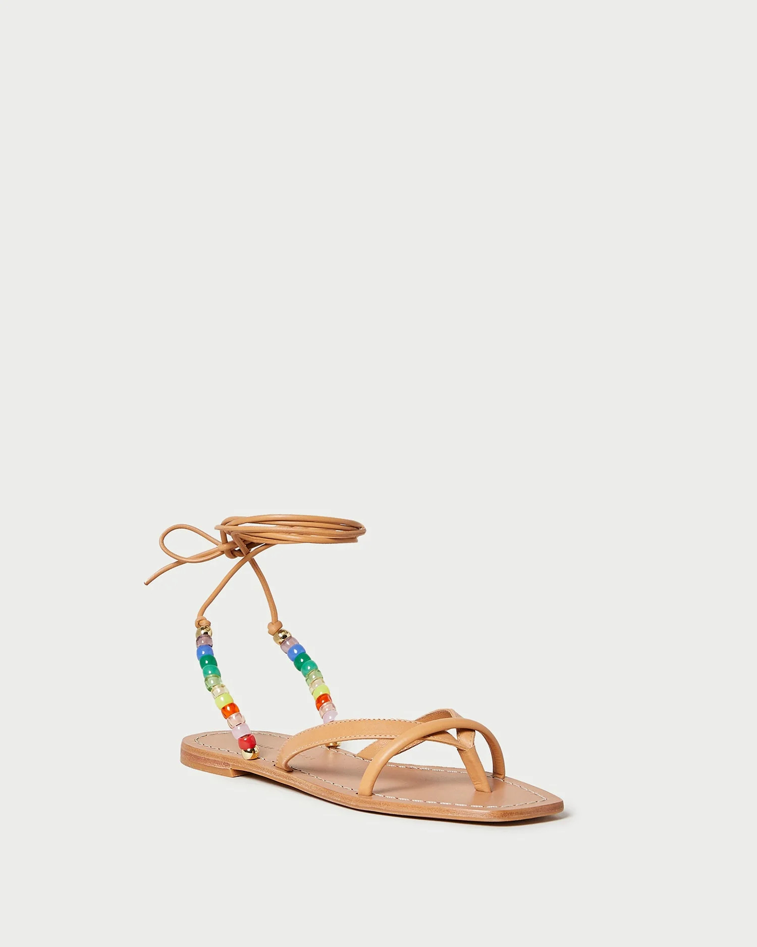 Lilla Wrap Sandal | Honey/Multi