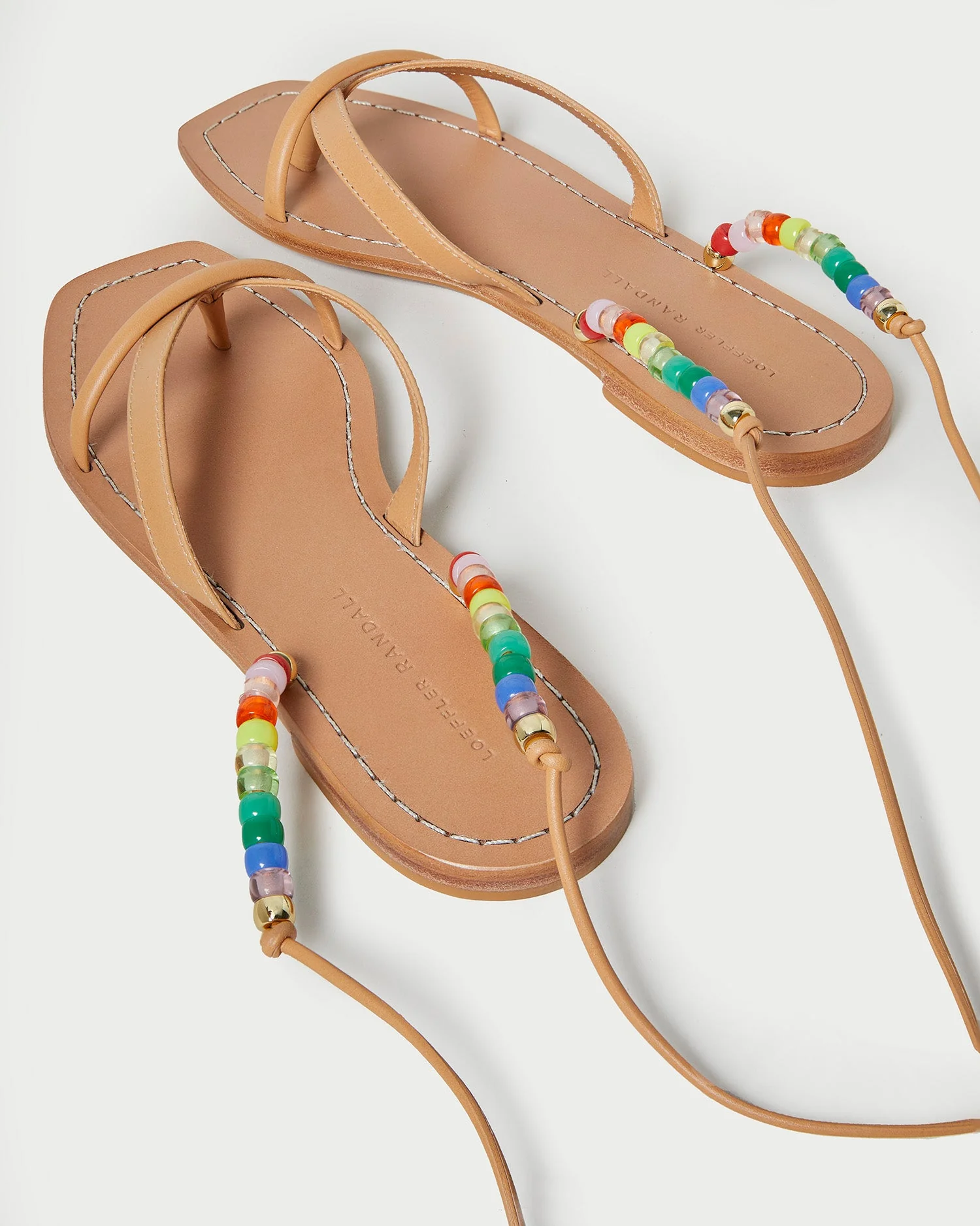 Lilla Wrap Sandal | Honey/Multi - Image 3