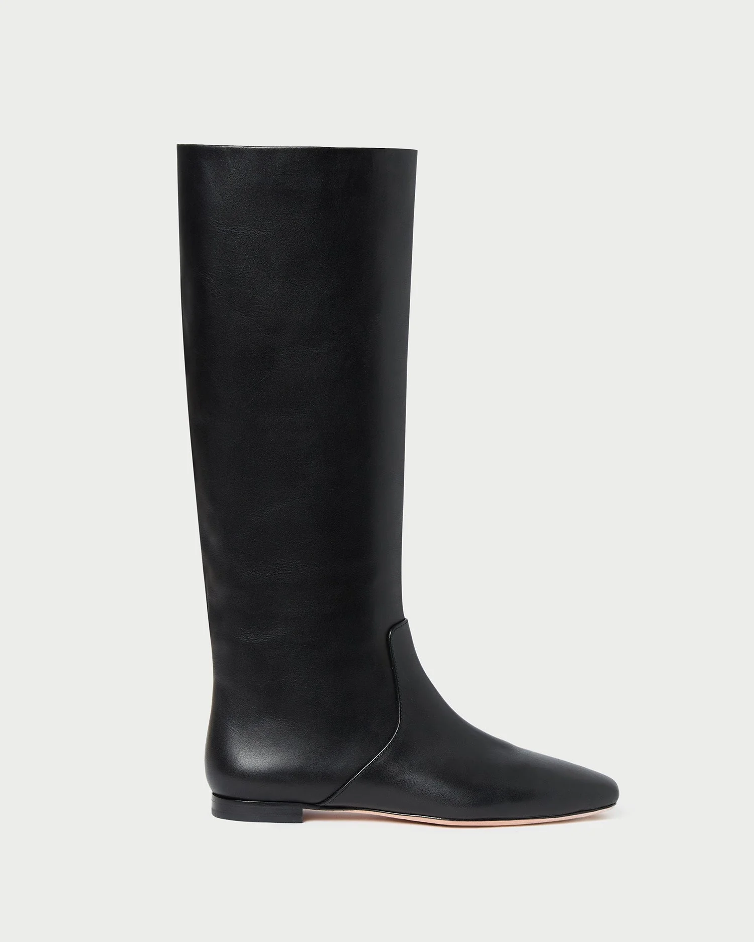 Lillian Leather Tall Boot | Black
