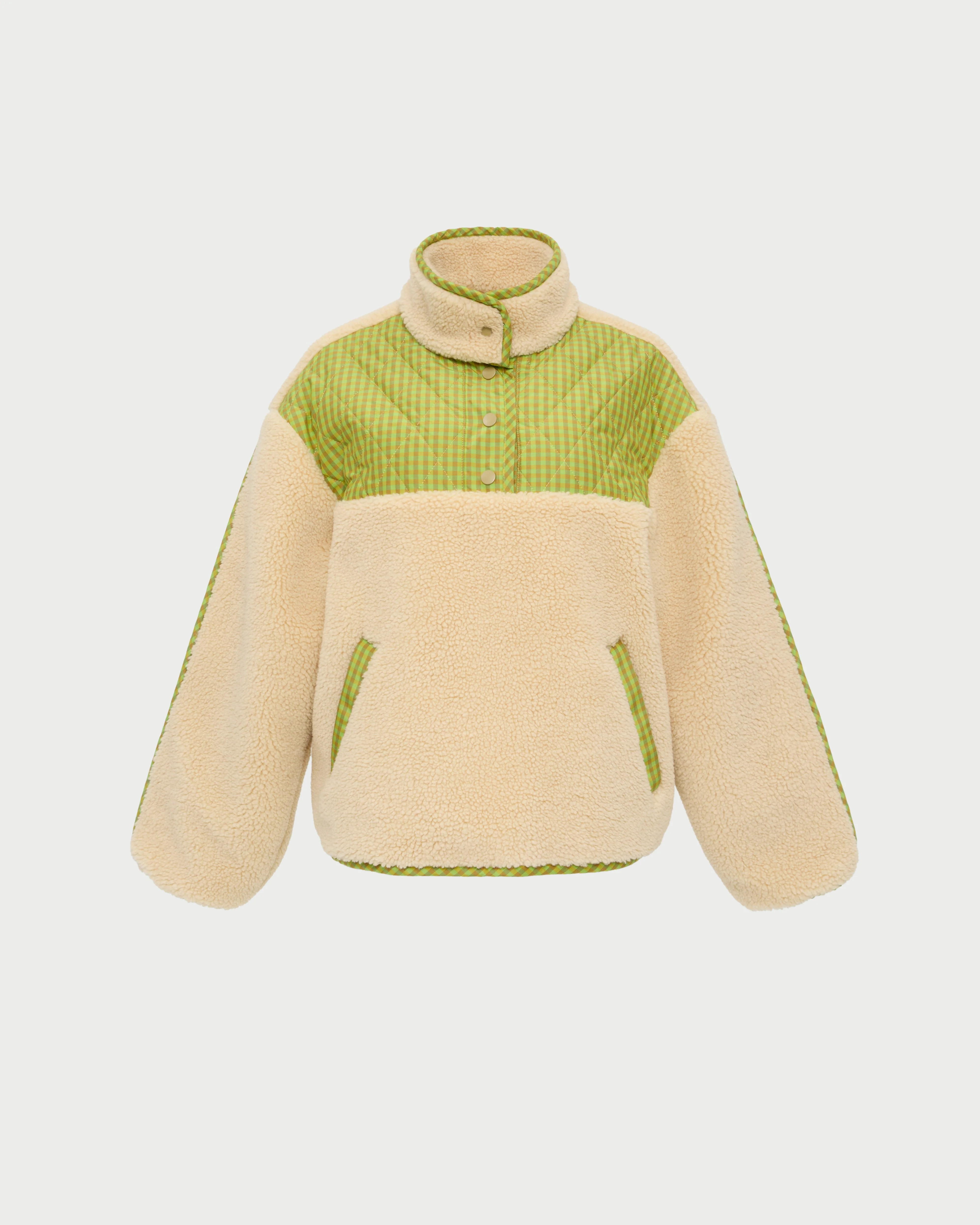 Liz Fleece | Lime Check - Image 2