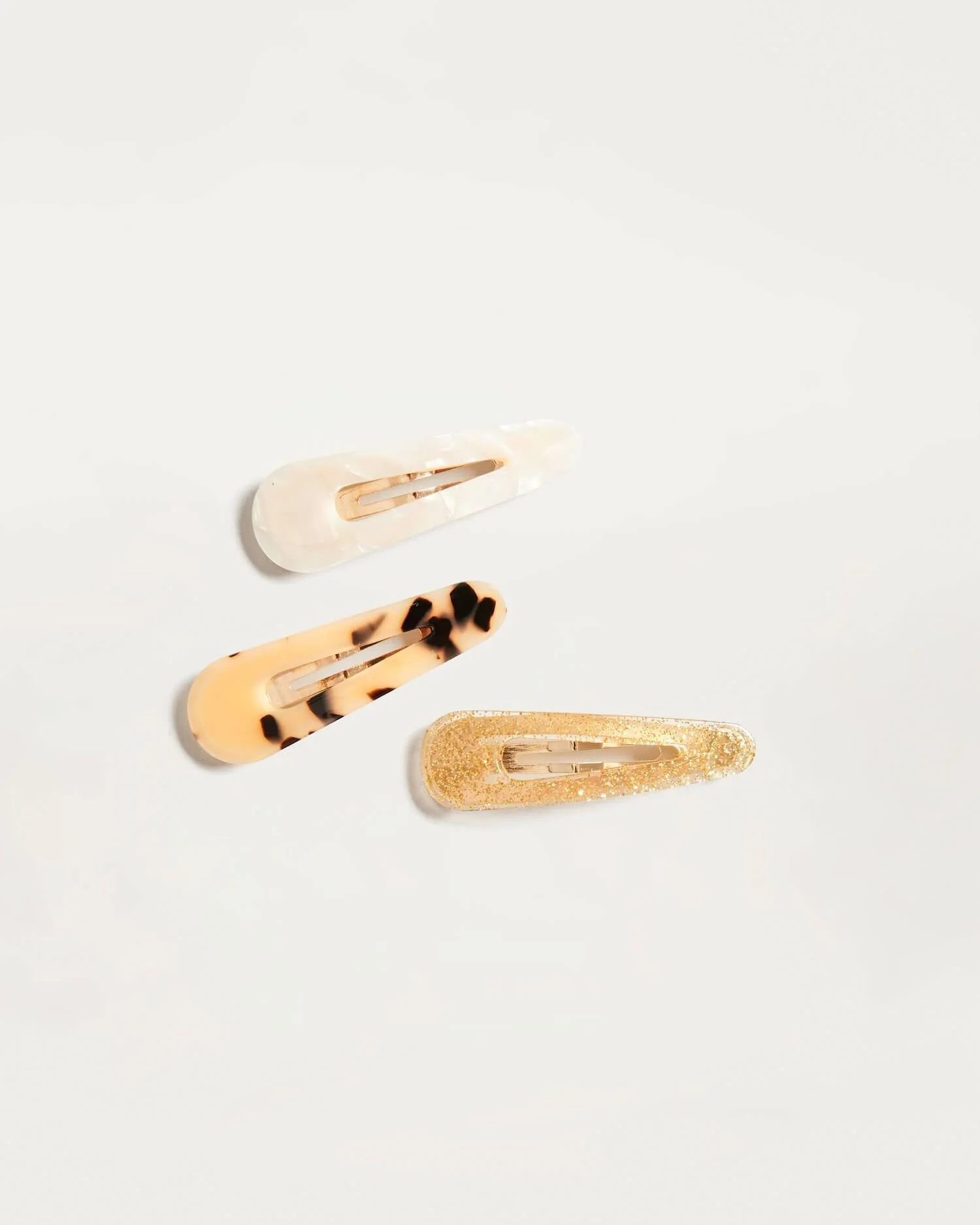 Lola Resin Clip Set  | Multi Resin