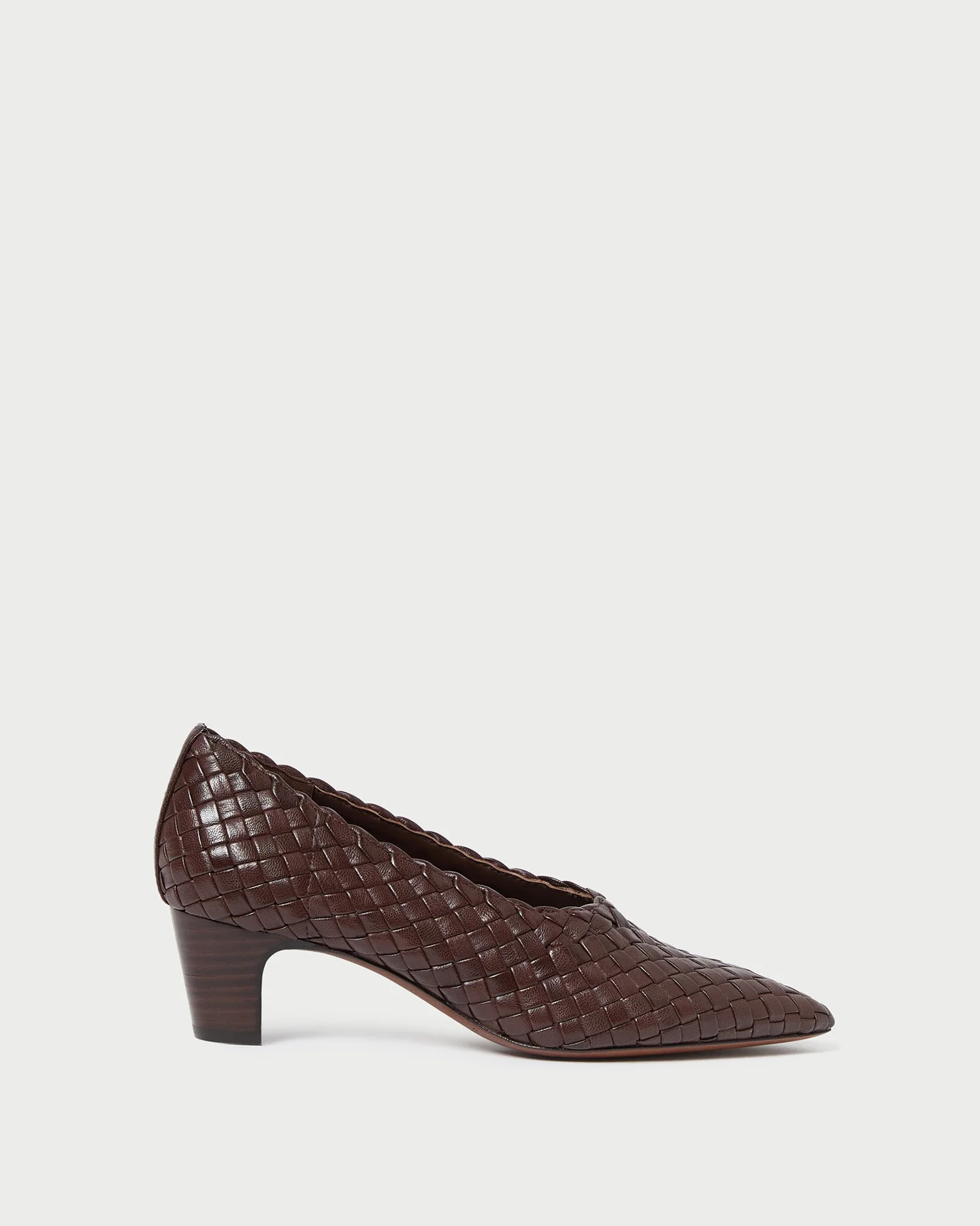 Maeve Woven Pump | Espresso