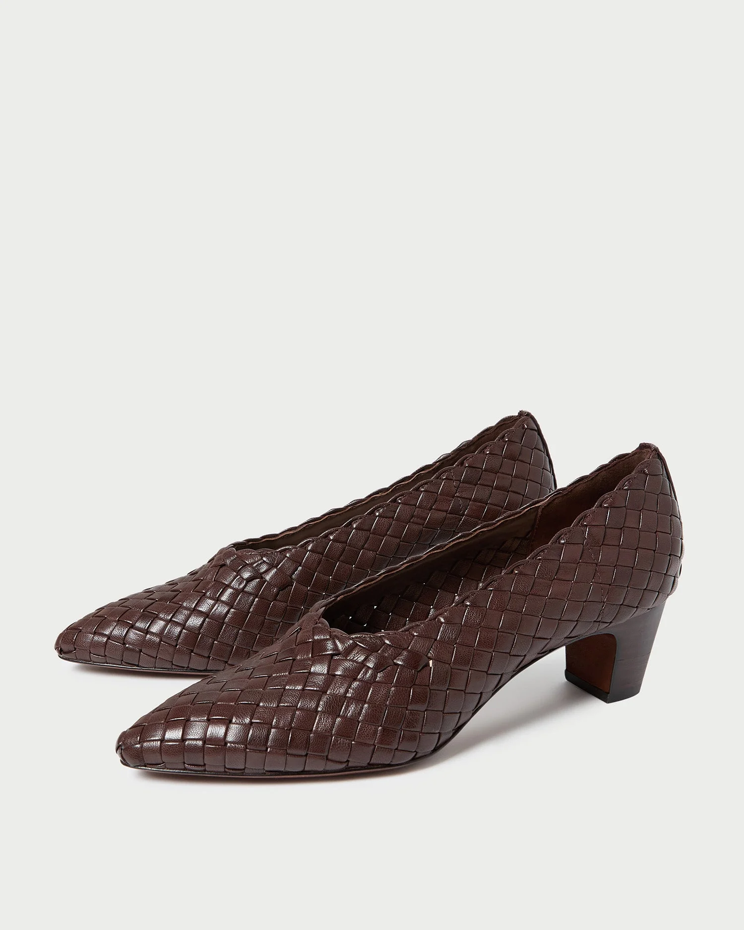 Maeve Woven Pump | Espresso - Image 3