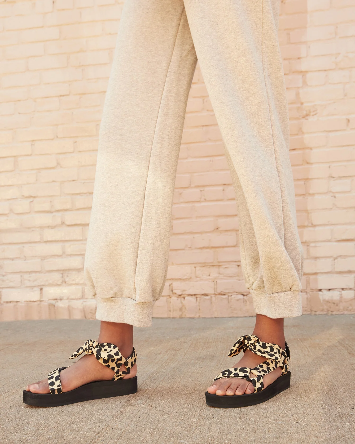 Maisie Sporty Sandal | Leopard - Image 5