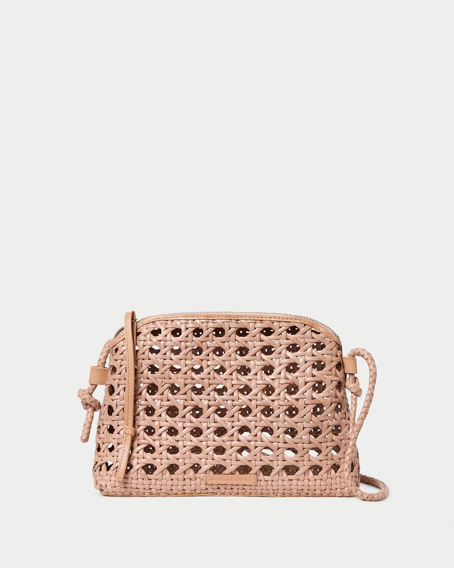 Mallory Open-Weave Crossbody | Desert Sand
