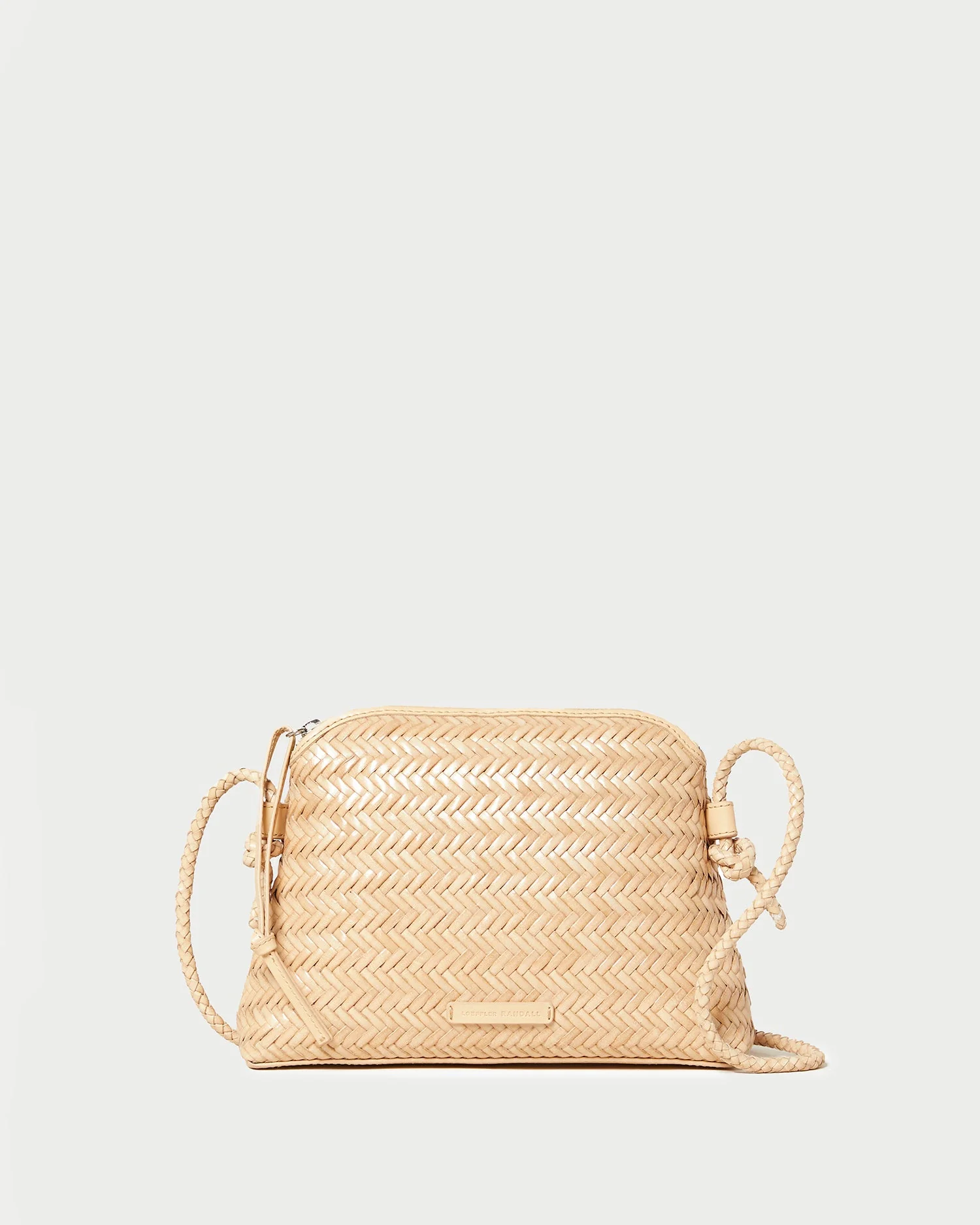 Mallory Woven Crossbody | Desert Sand