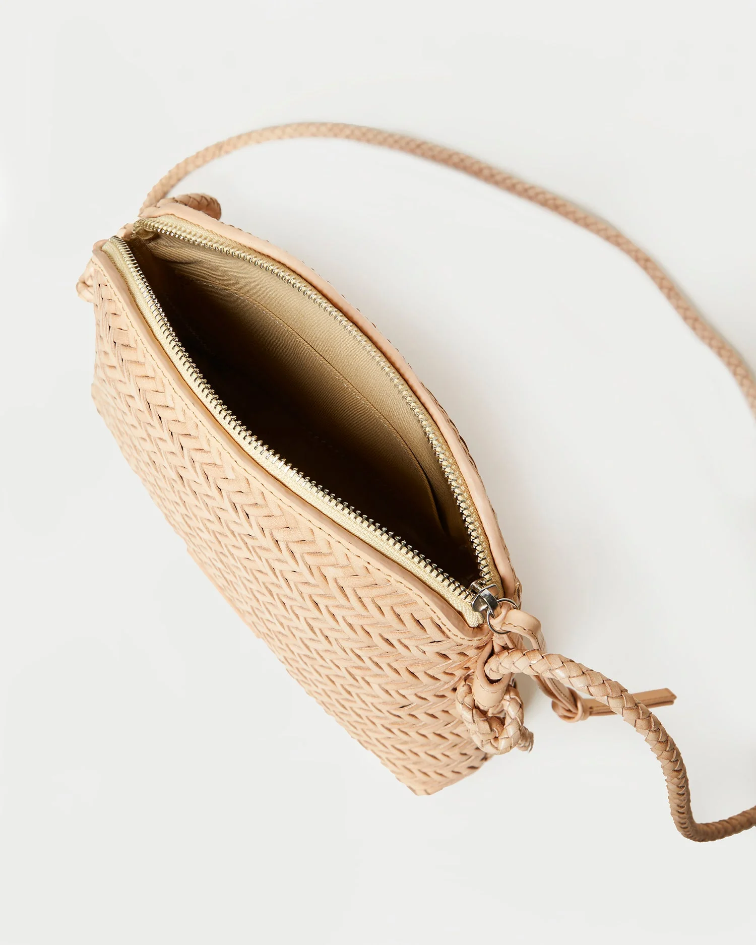 Mallory Woven Crossbody | Desert Sand - Image 4