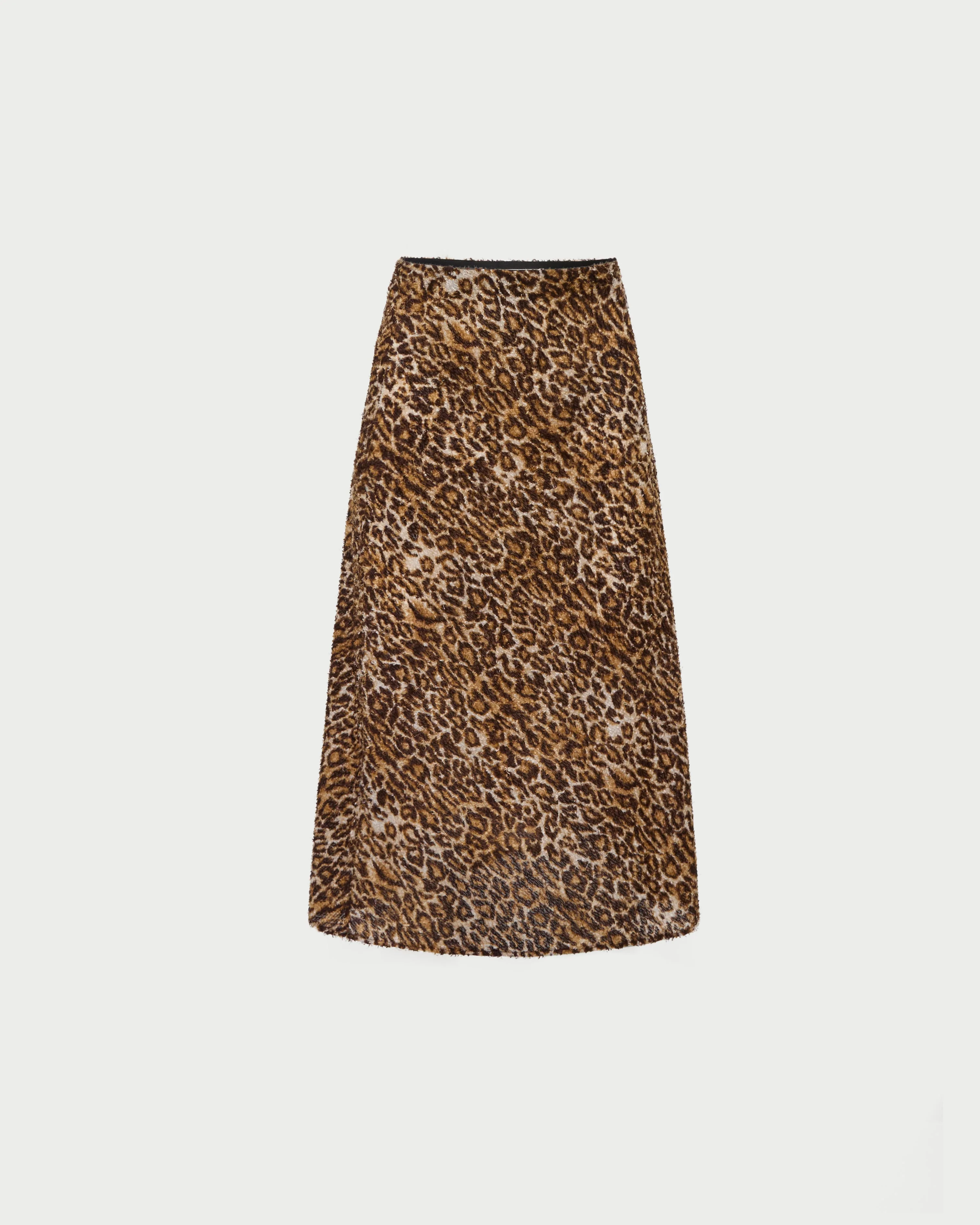 Mandy Midi Skirt | Leopard