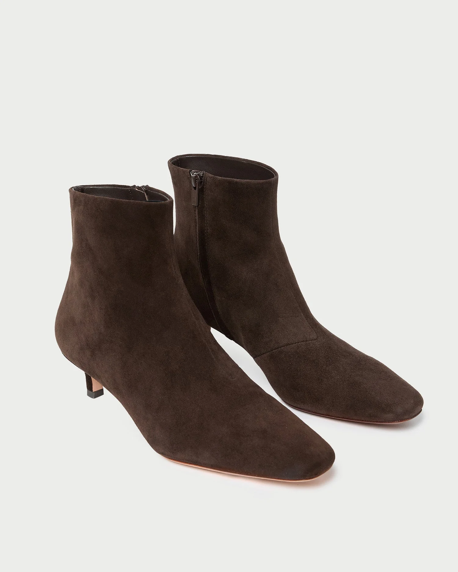 Marcella Suede Ankle Boot | Brown - Image 3