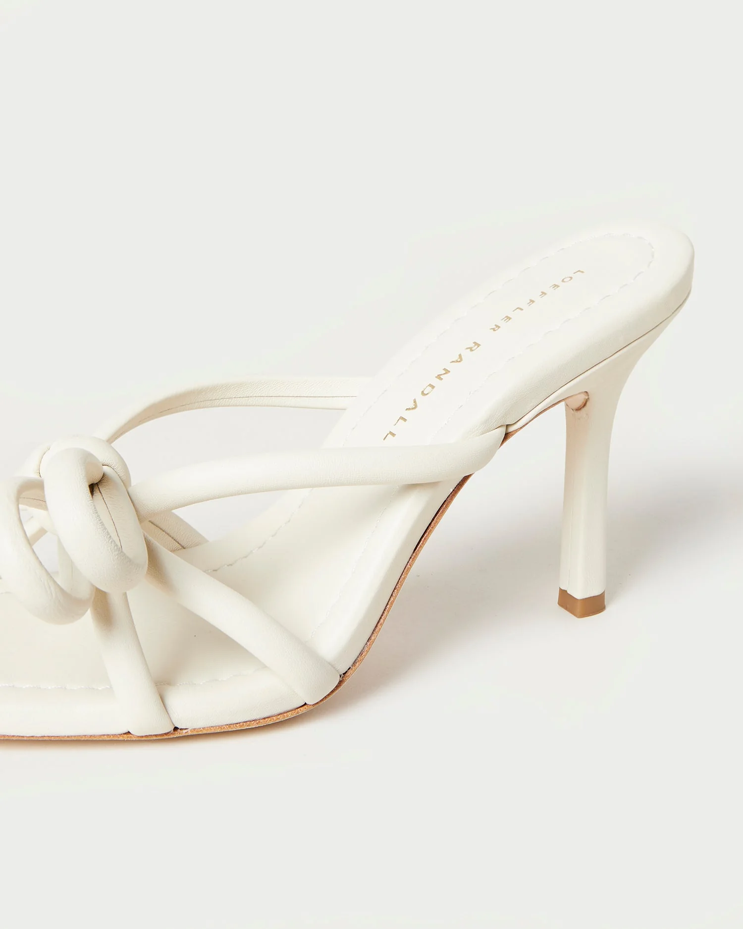 Margi Bow Heel | Optic White - Image 5