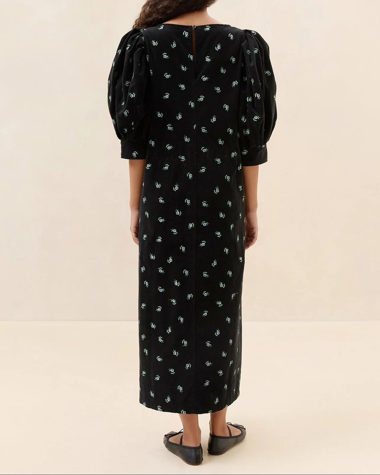 Maxwell Dress | Black Floral - Image 3