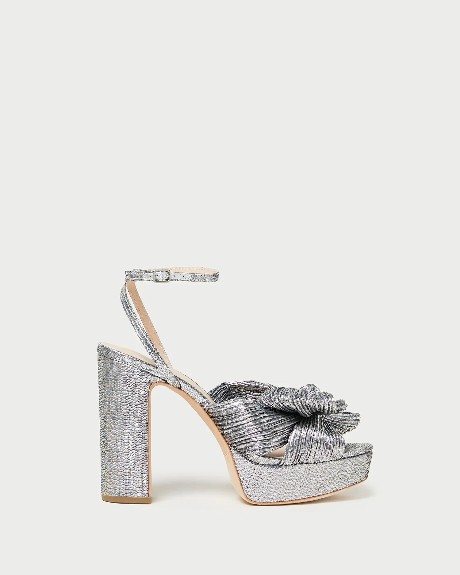 Natalia Bow Heel | Dark Silver - Image 2