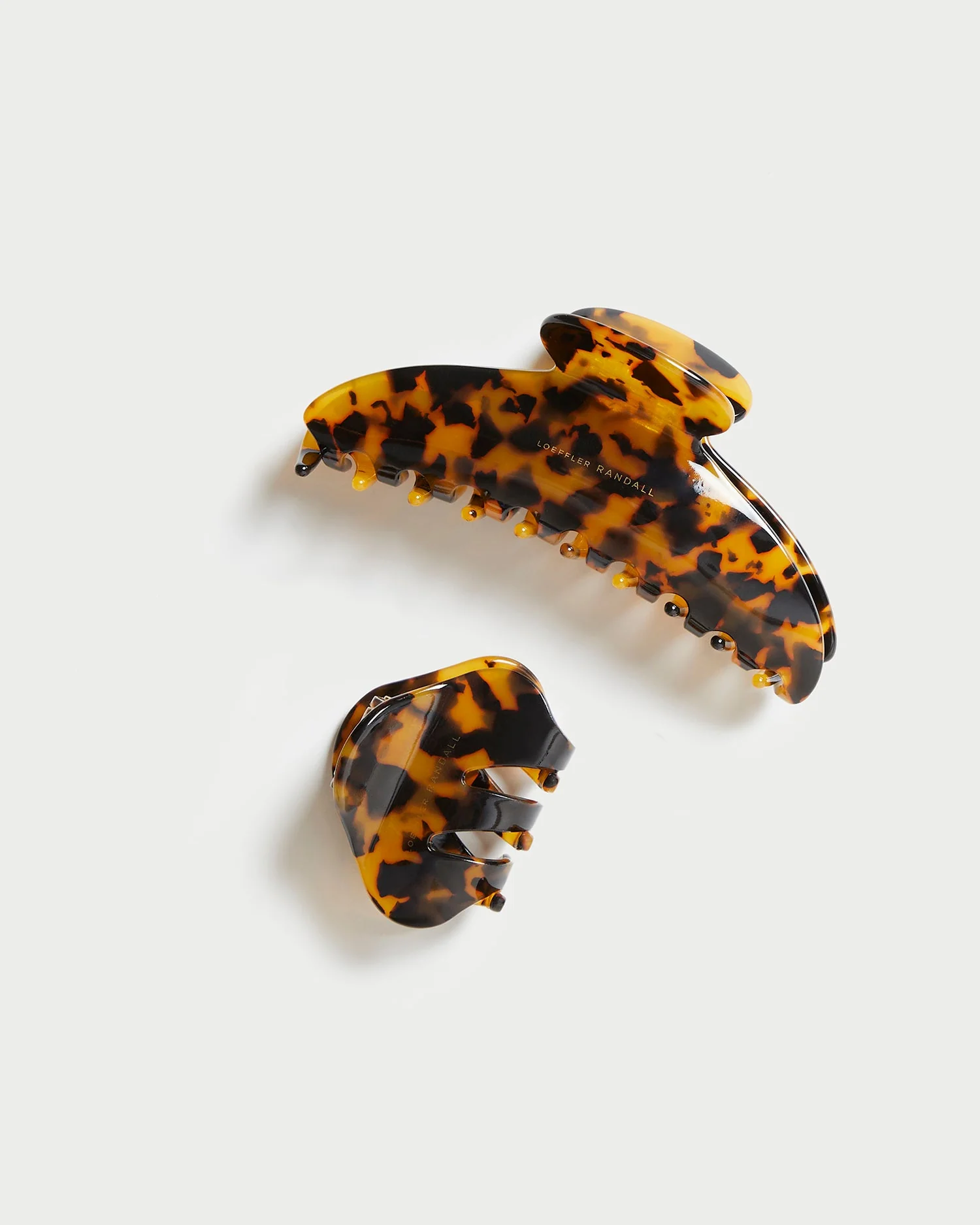 Nina Claw Clip Set | Dark Tortoiseshell