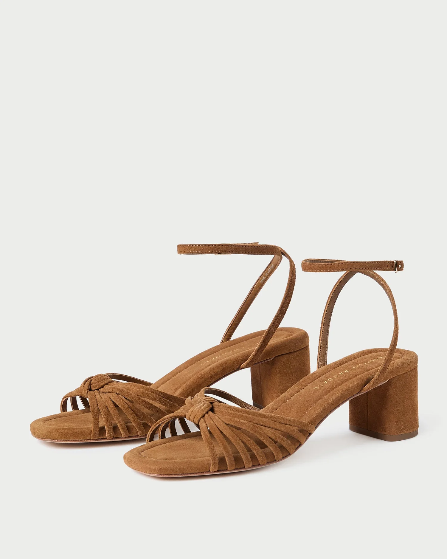 Olivia Knot Mid-Heel Sandal | Cacao - Image 5