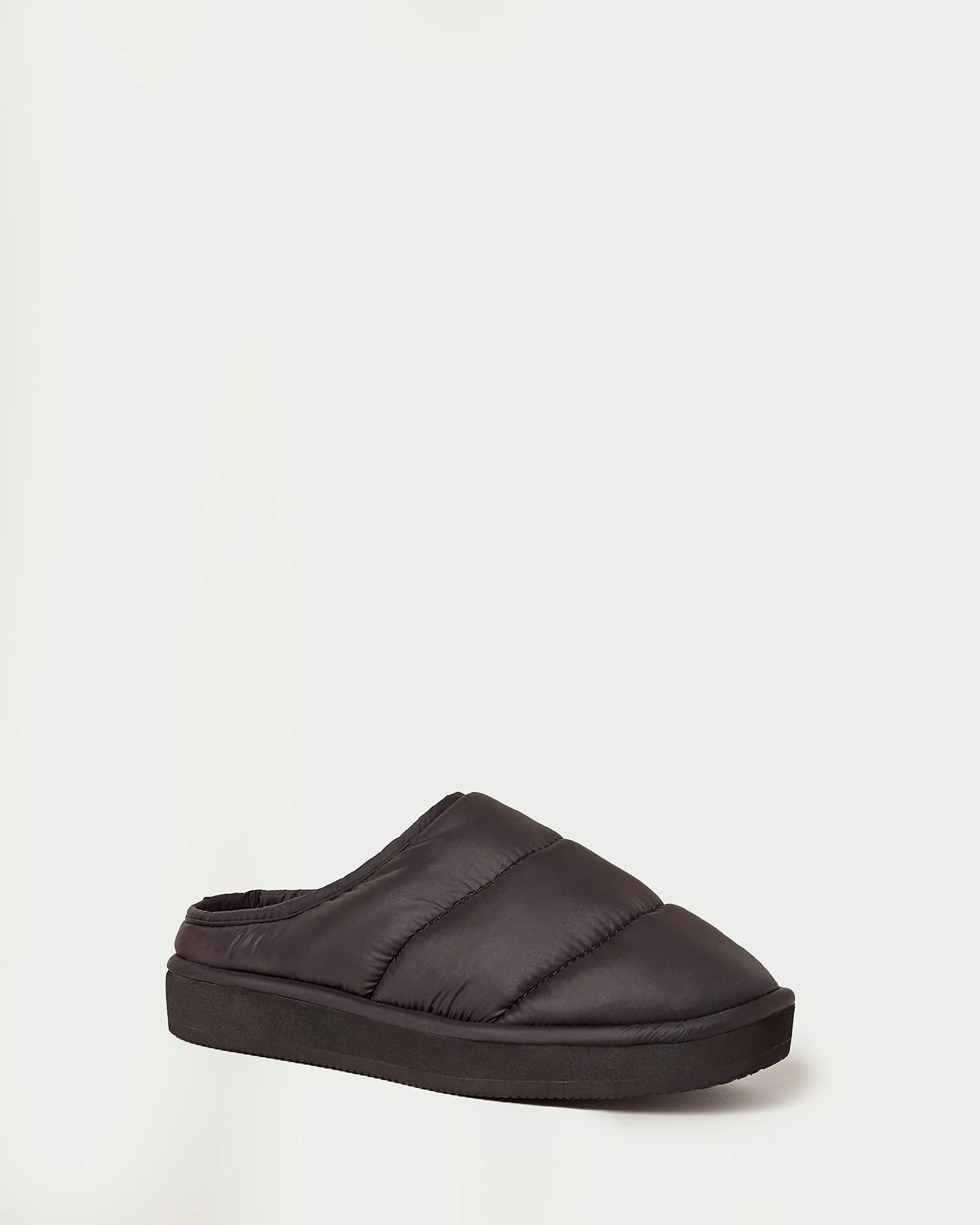 Otto Puffer Slipper | Black/Cream/Black