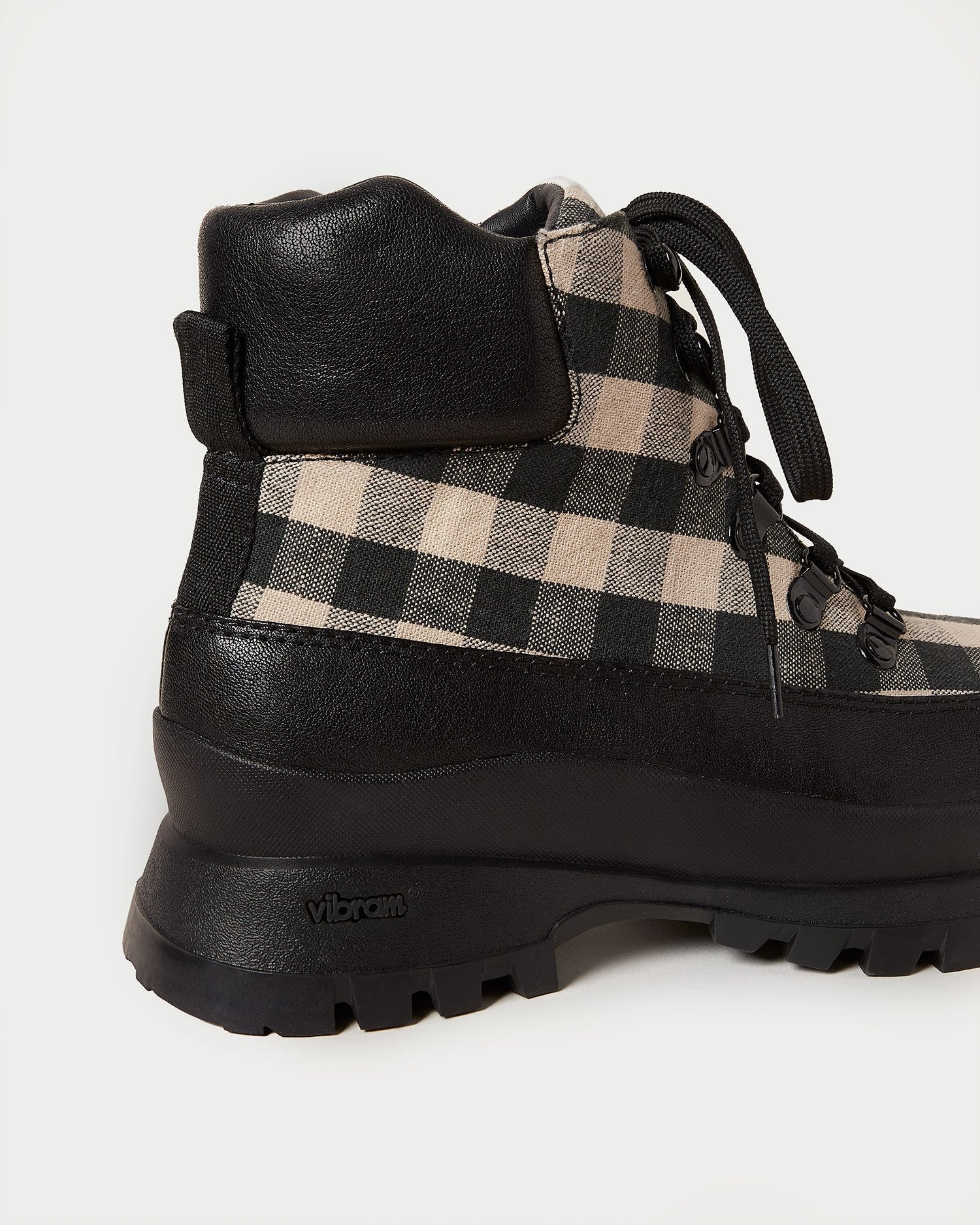 Owen Hiking Boot | Black/Gingham - Image 4