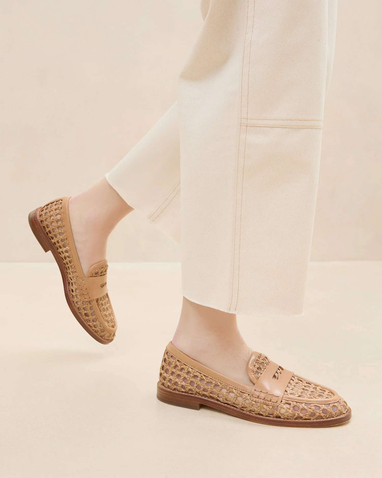 Rachel Loafer | Natural Raffia - Image 2