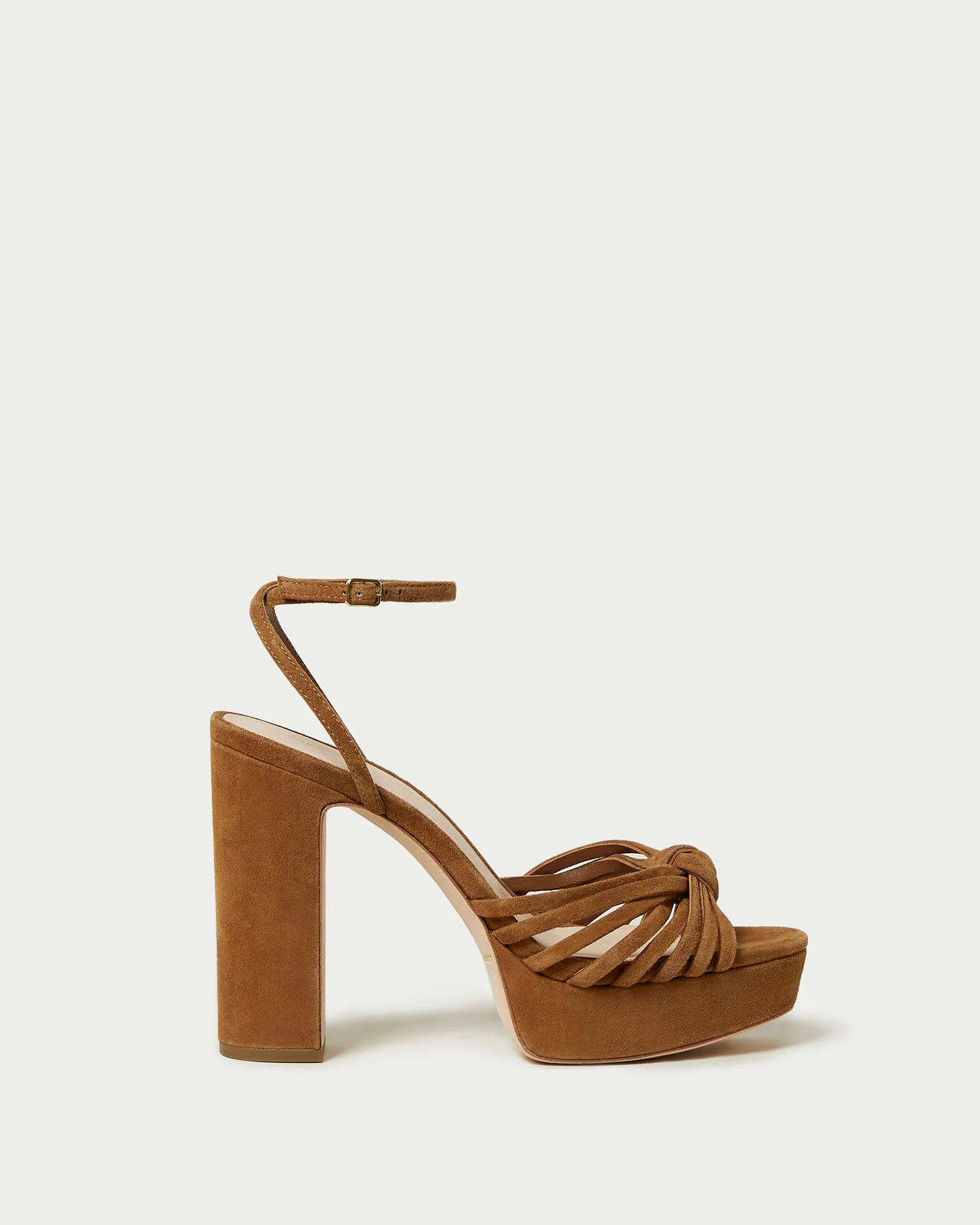 Rivka Knot Platform Sandal | Cacao
