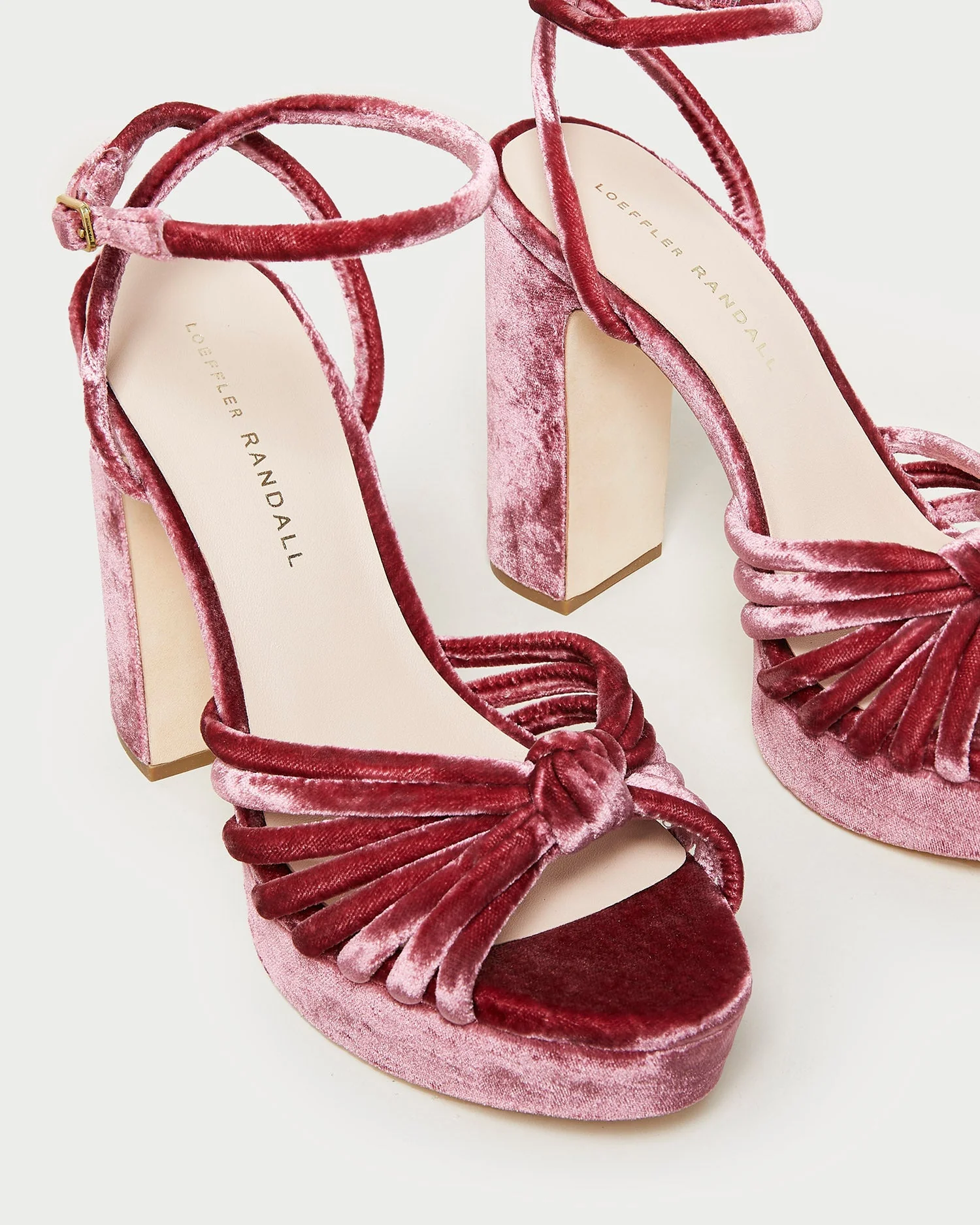 Rivka Knot Platform Sandal | Tea Rose - Image 3