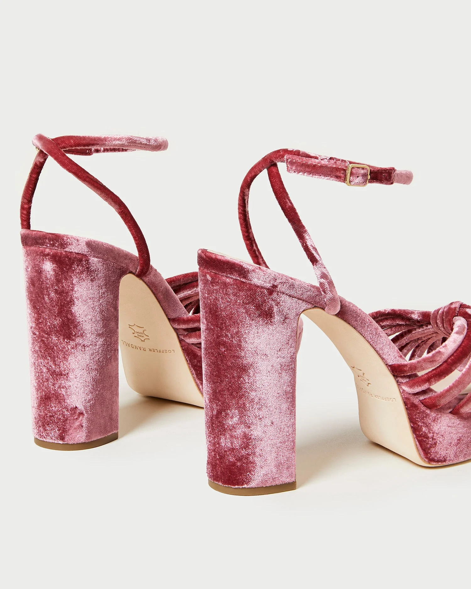 Rivka Knot Platform Sandal | Tea Rose - Image 4