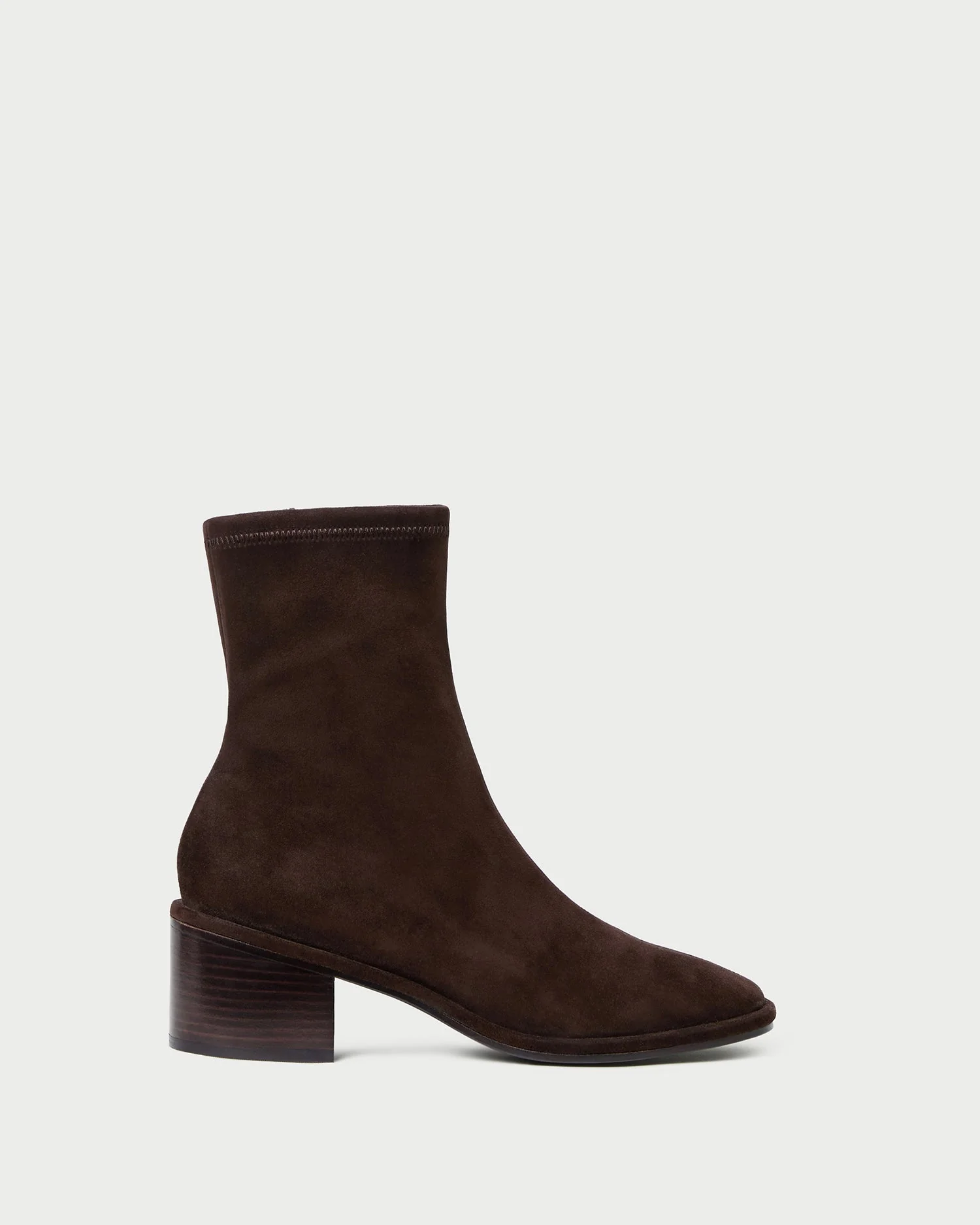 Roxy Suede Ankle Bootie | Brown