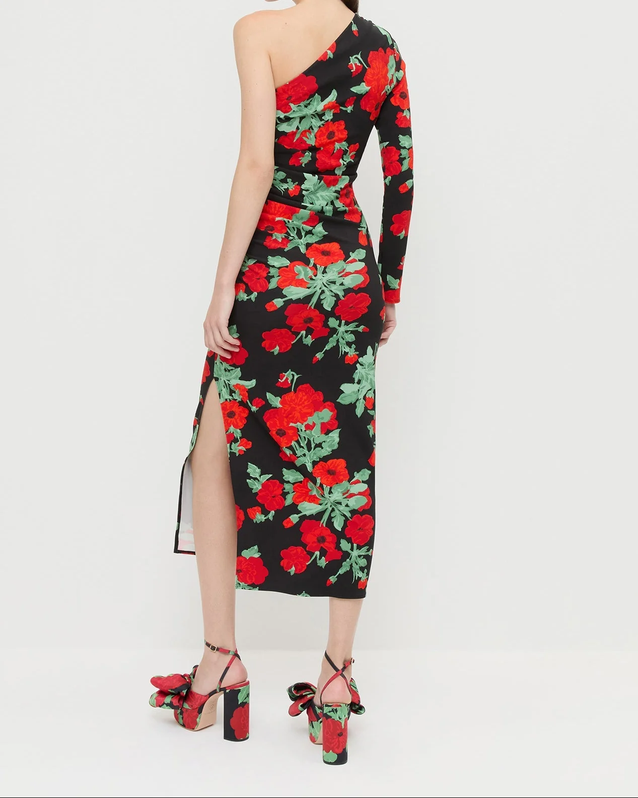 Selena Dress | Black Floral - Image 3