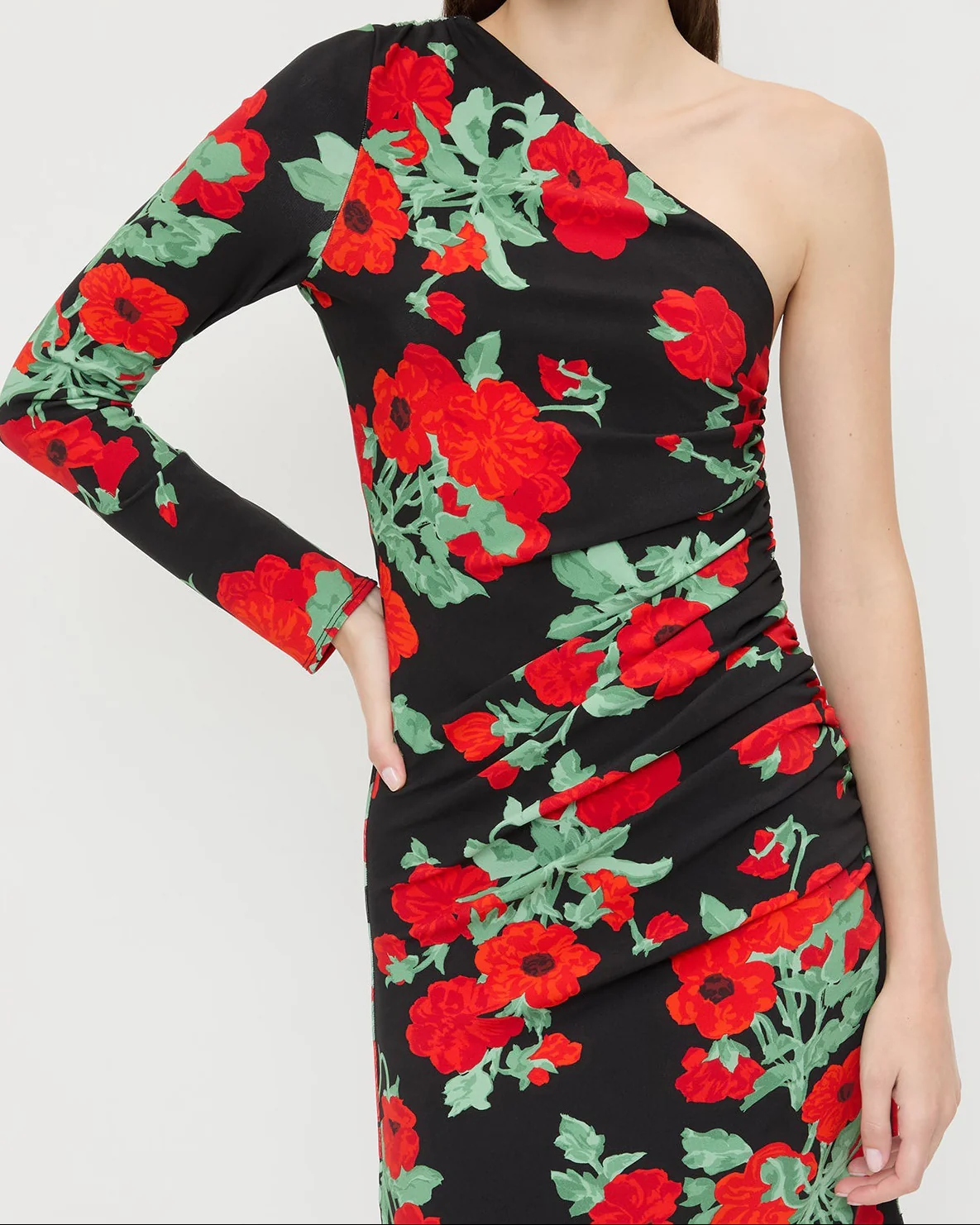 Selena Dress | Black Floral - Image 4